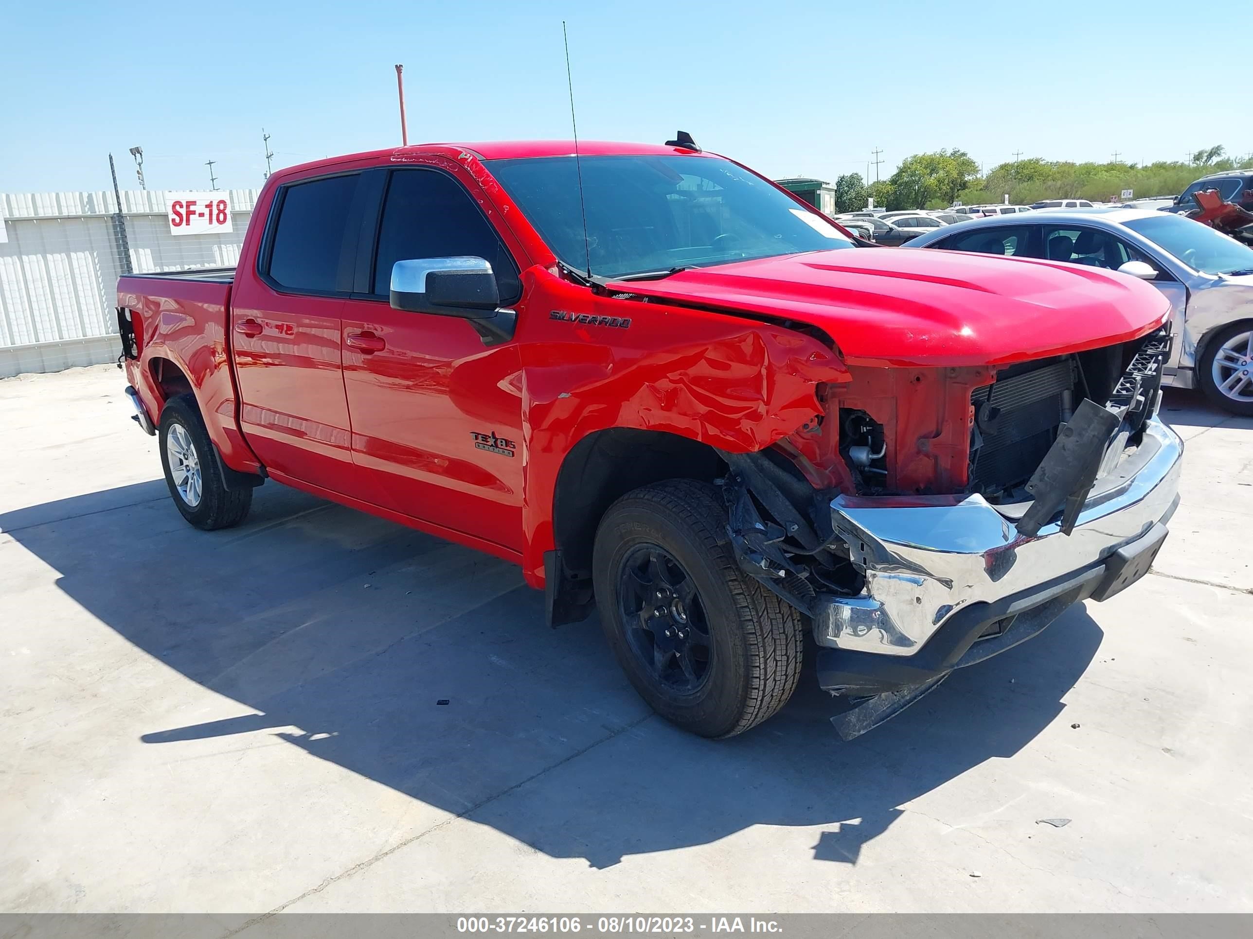 CHEVROLET SILVERADO 2019 3gcpwcedxkg221968