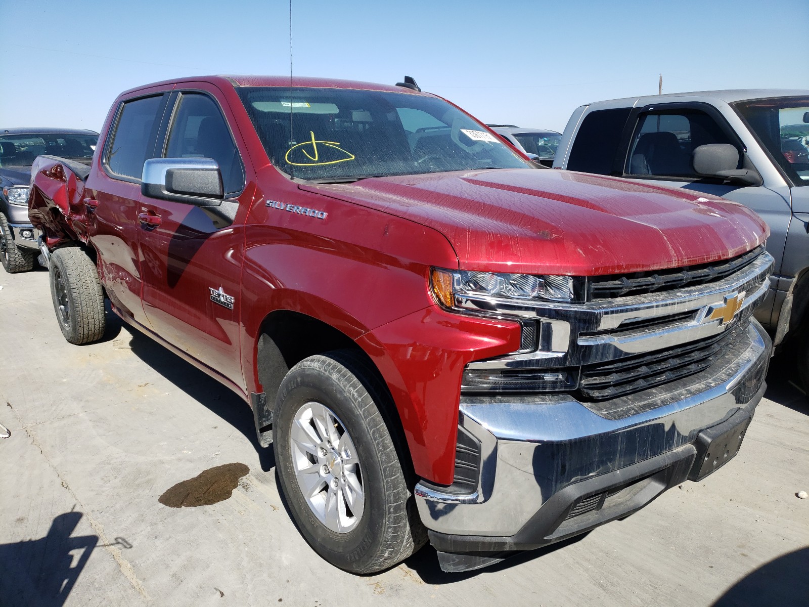 CHEVROLET SILVERADO 2020 3gcpwcek7lg137719