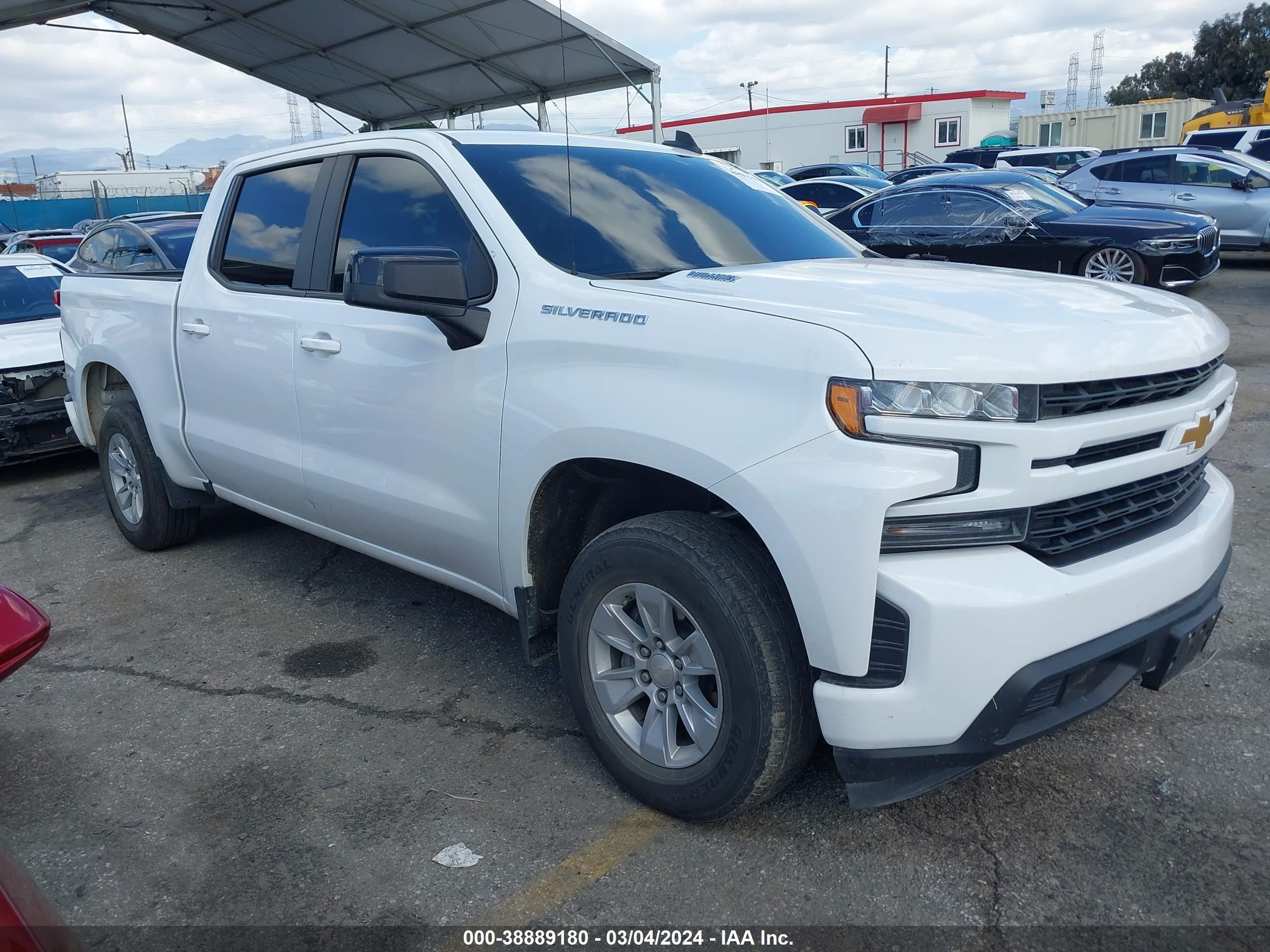 CHEVROLET SILVERADO 2021 3gcpwcet5mg298404