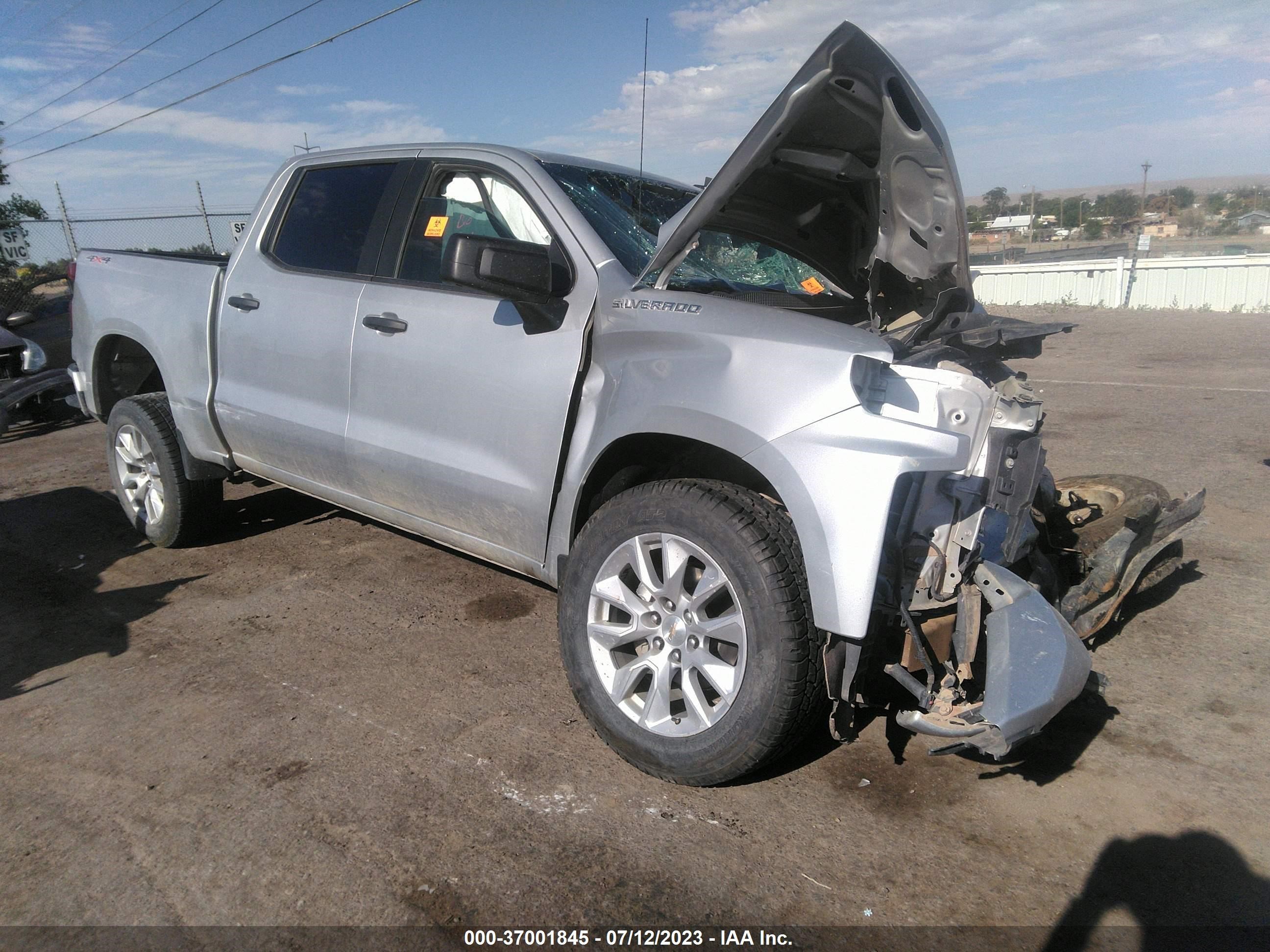 CHEVROLET SILVERADO 2021 3gcpybek8mg220307