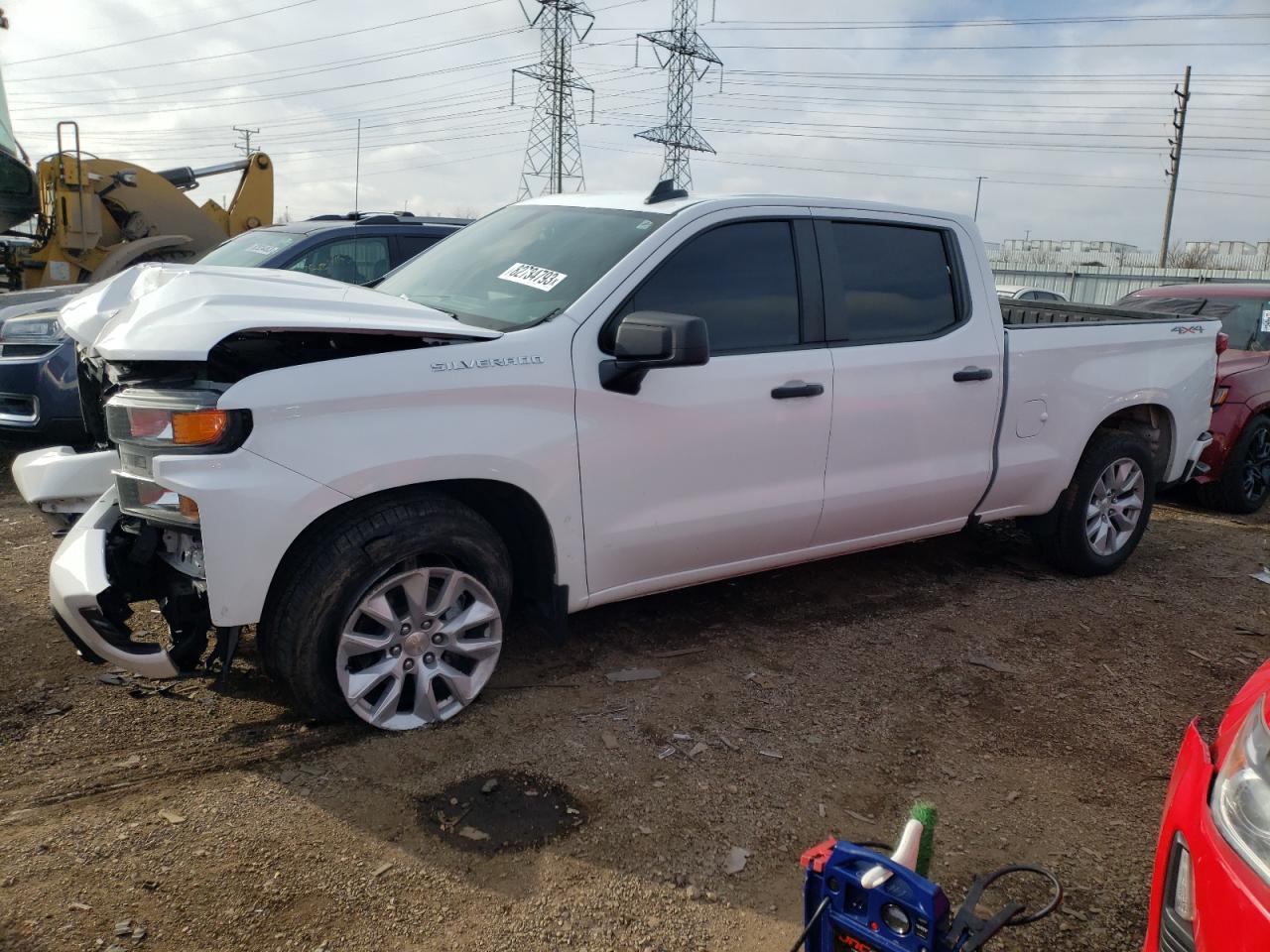 CHEVROLET SILVERADO 2021 3gcpybek8mg434102