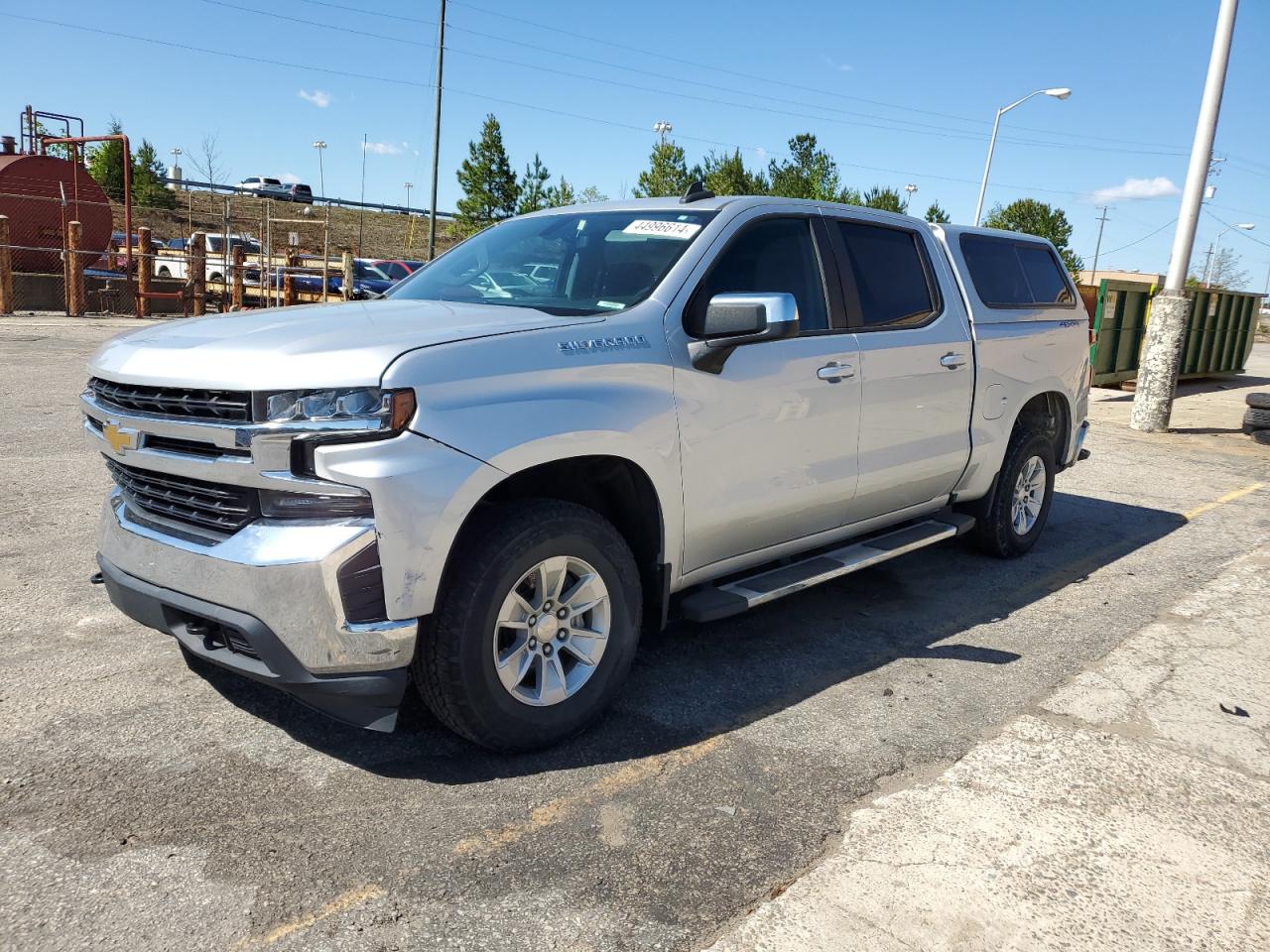 CHEVROLET SILVERADO 2021 3gcpydek8mg100342