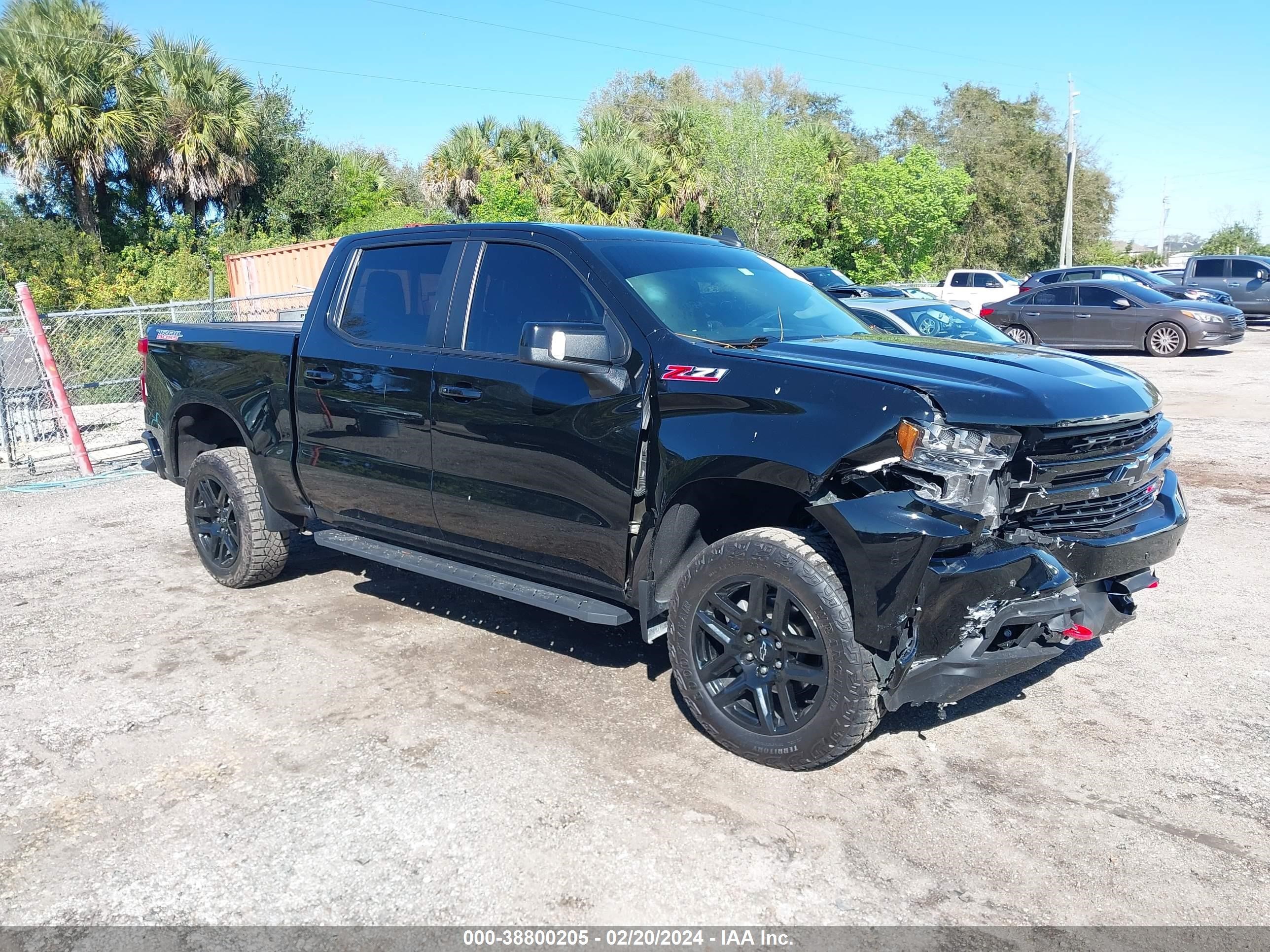 CHEVROLET SILVERADO 2021 3gcpyfel8mg375925