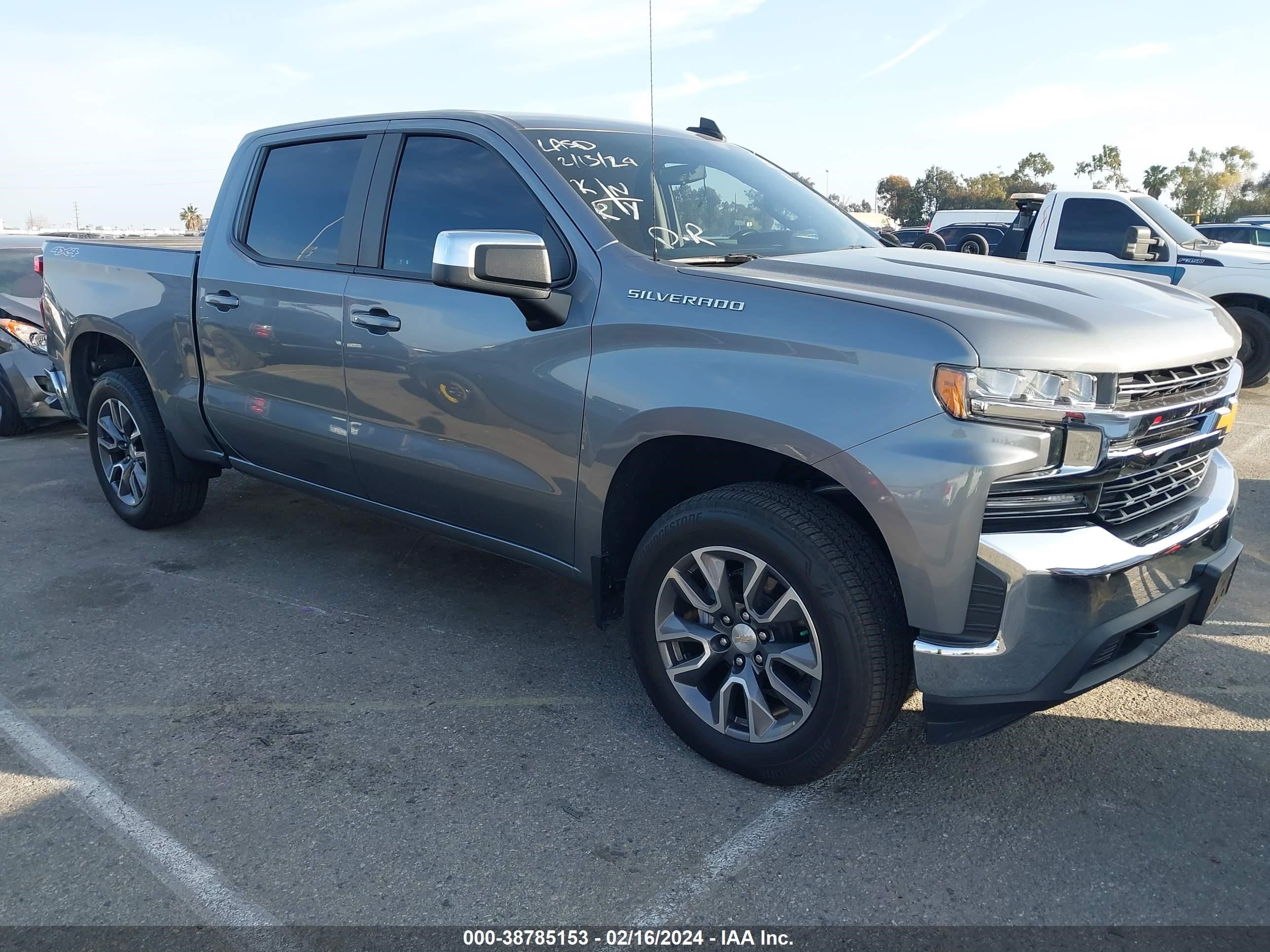 CHEVROLET SILVERADO 2022 3gcpyjek6ng149166