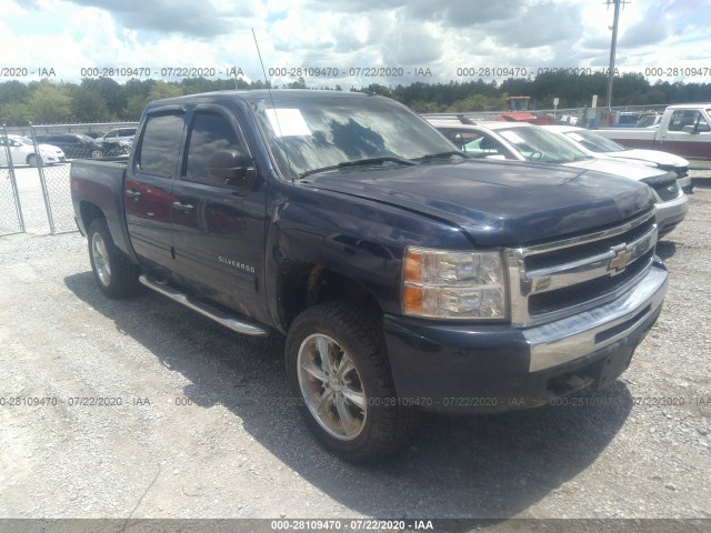 CHEVROLET SILVERADO 1500 2010 3gcrkse37ag222418