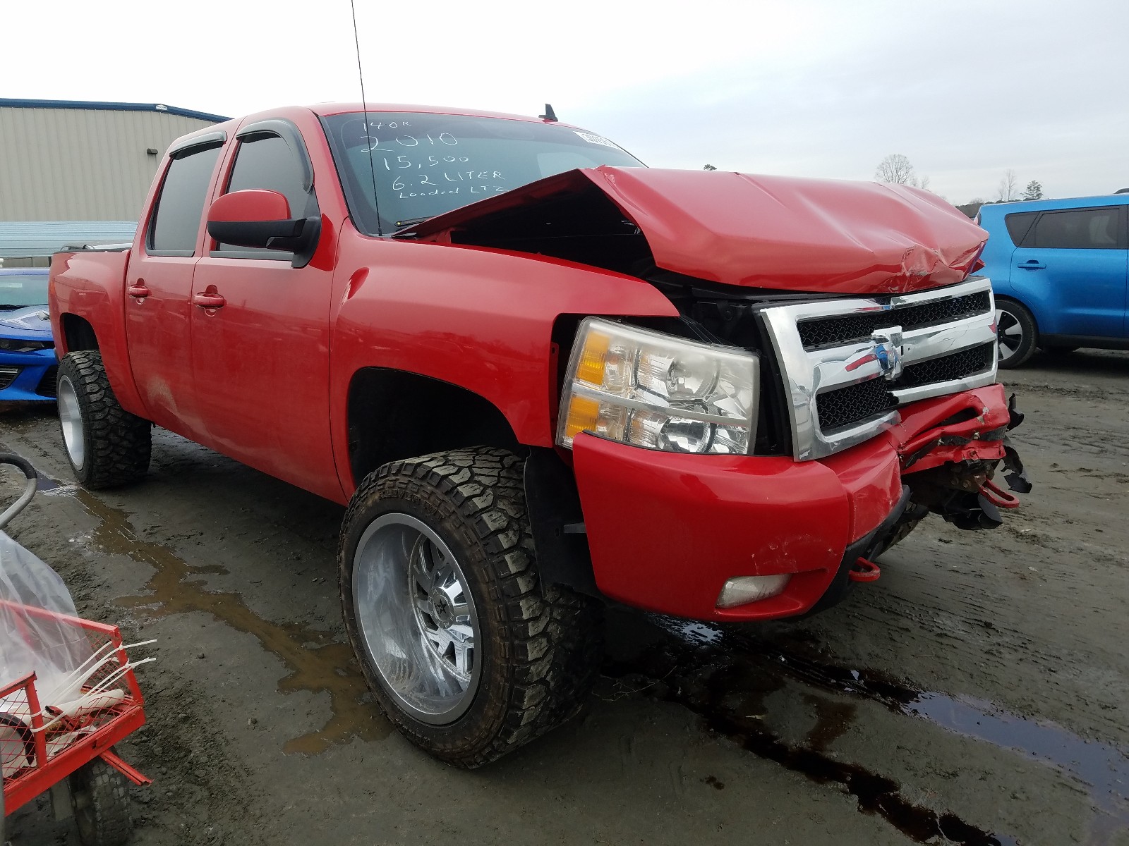 CHEVROLET SILVERADO 2010 3gcrkte2xag283596