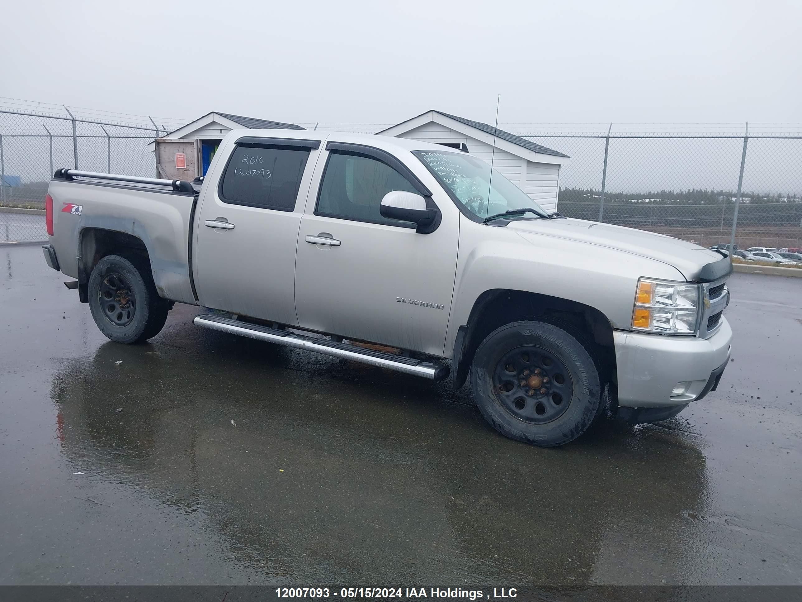 CHEVROLET SILVERADO 2010 3gcrkte31ag218984