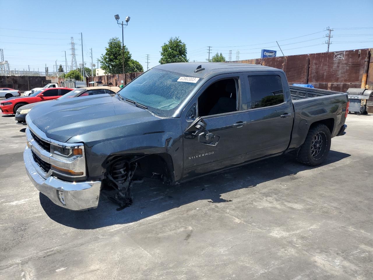 CHEVROLET SILVERADO 2018 3gcucrer1jg315567