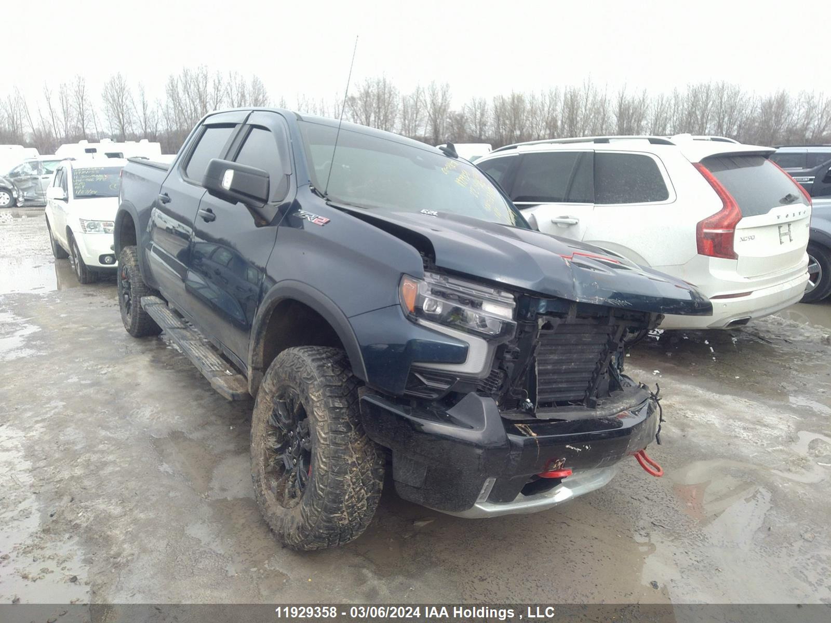 CHEVROLET SILVERADO 2022 3gcudhel0ng622057