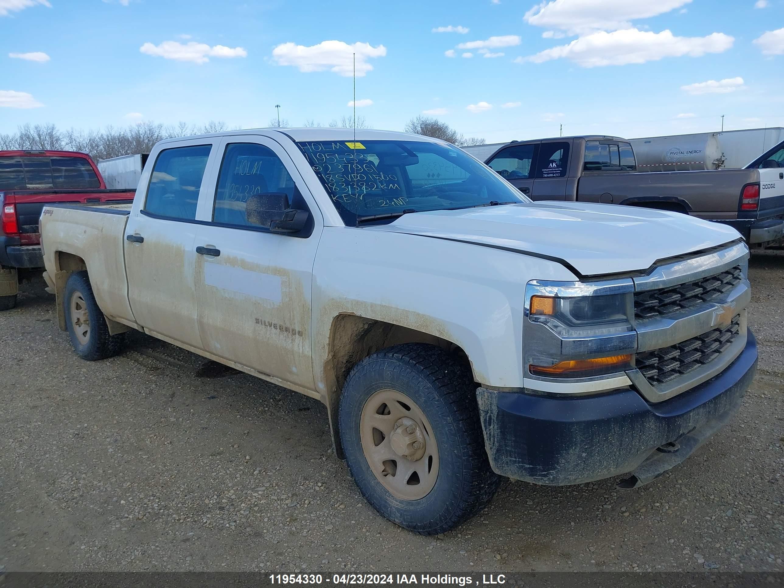 CHEVROLET SILVERADO 2018 3gcuknecxjg237961