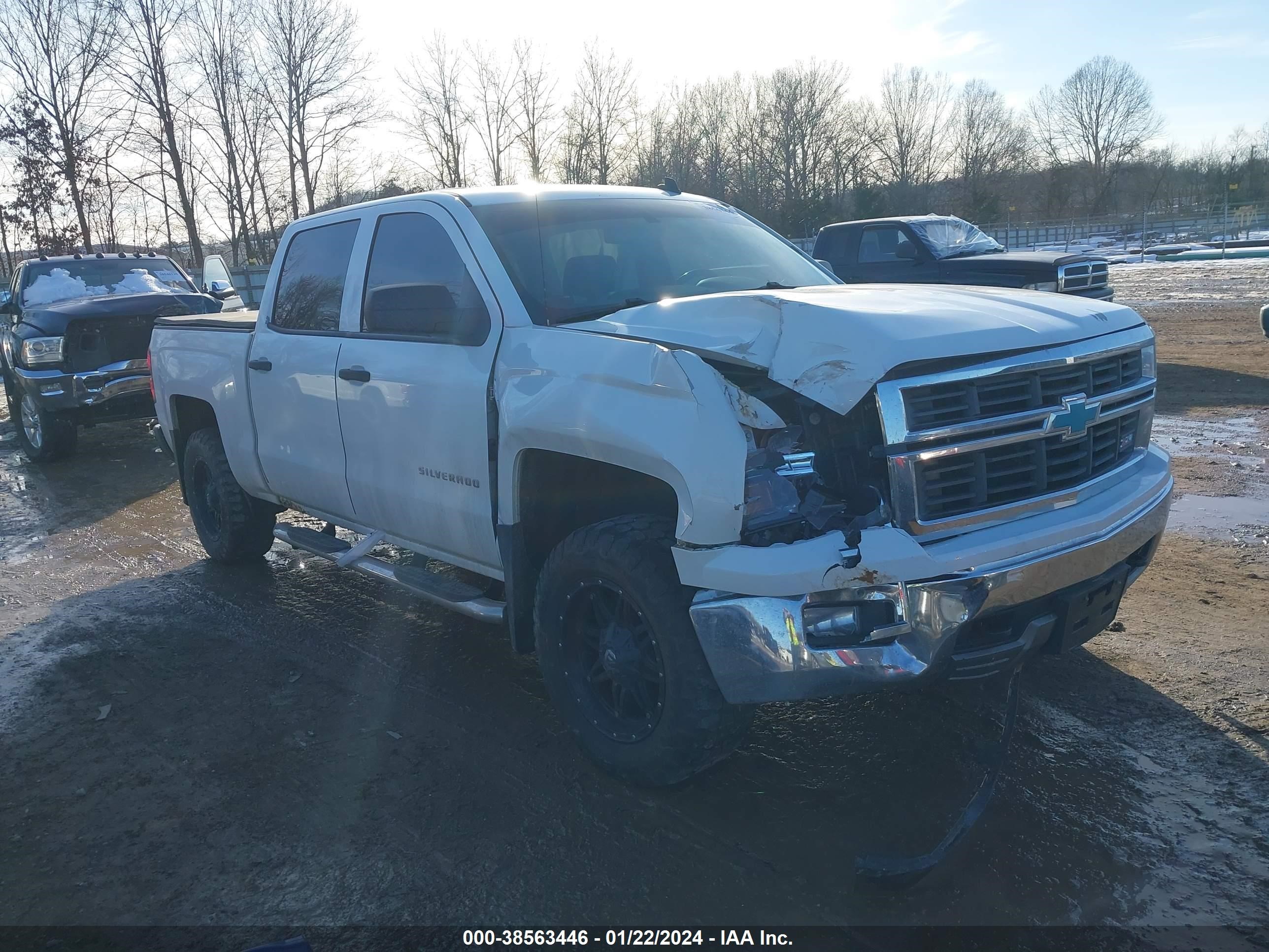 CHEVROLET SILVERADO 2014 3gcukrec0eg236976