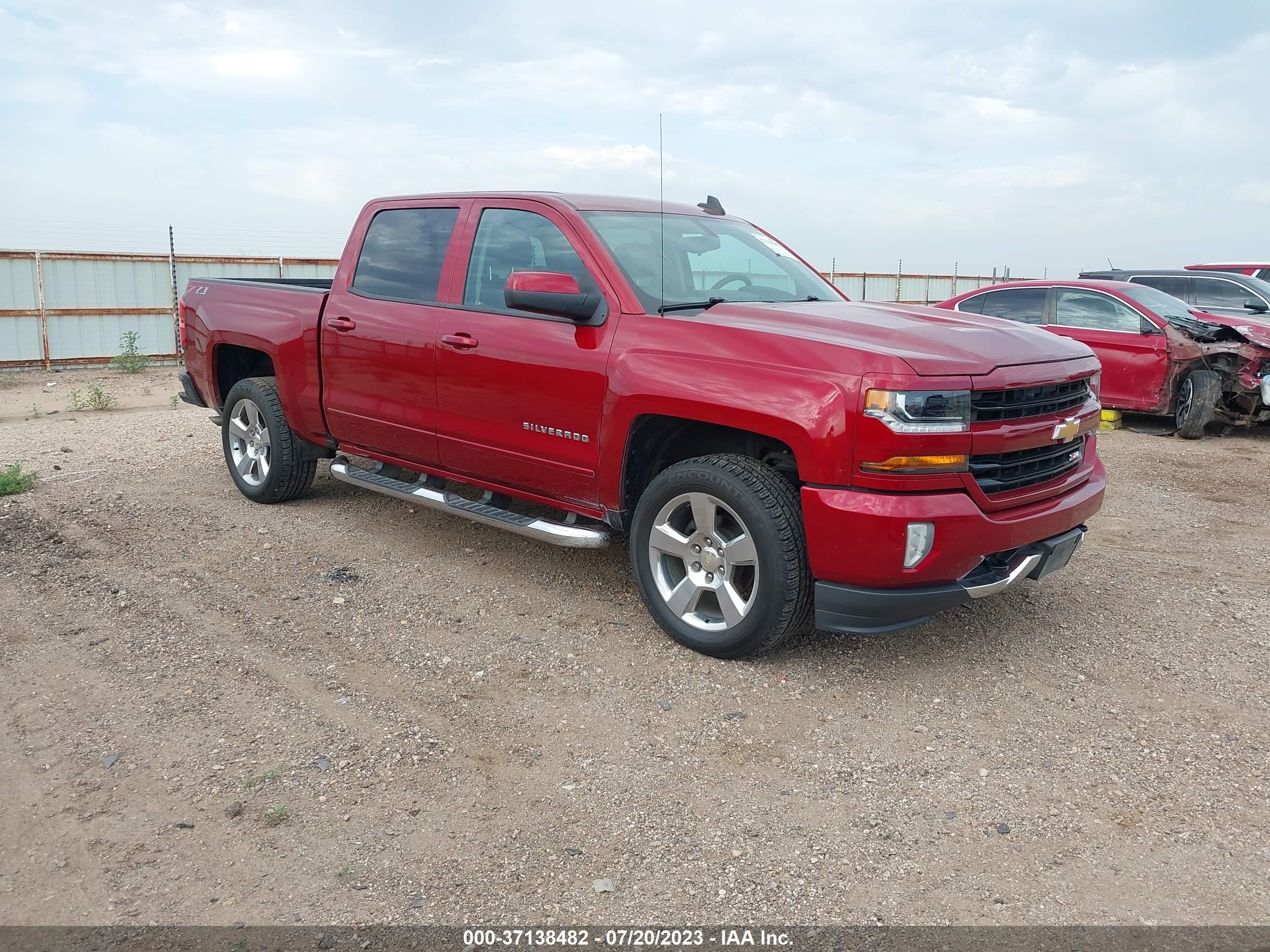 CHEVROLET SILVERADO 2018 3gcukrec0jg156586