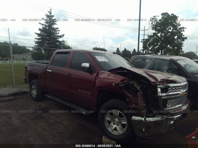 CHEVROLET SILVERADO 1500 2014 3gcukrec1eg144999