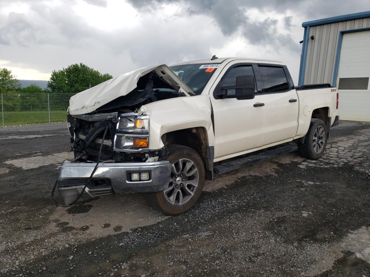 CHEVROLET SILVERADO 2014 3gcukrec1eg176822