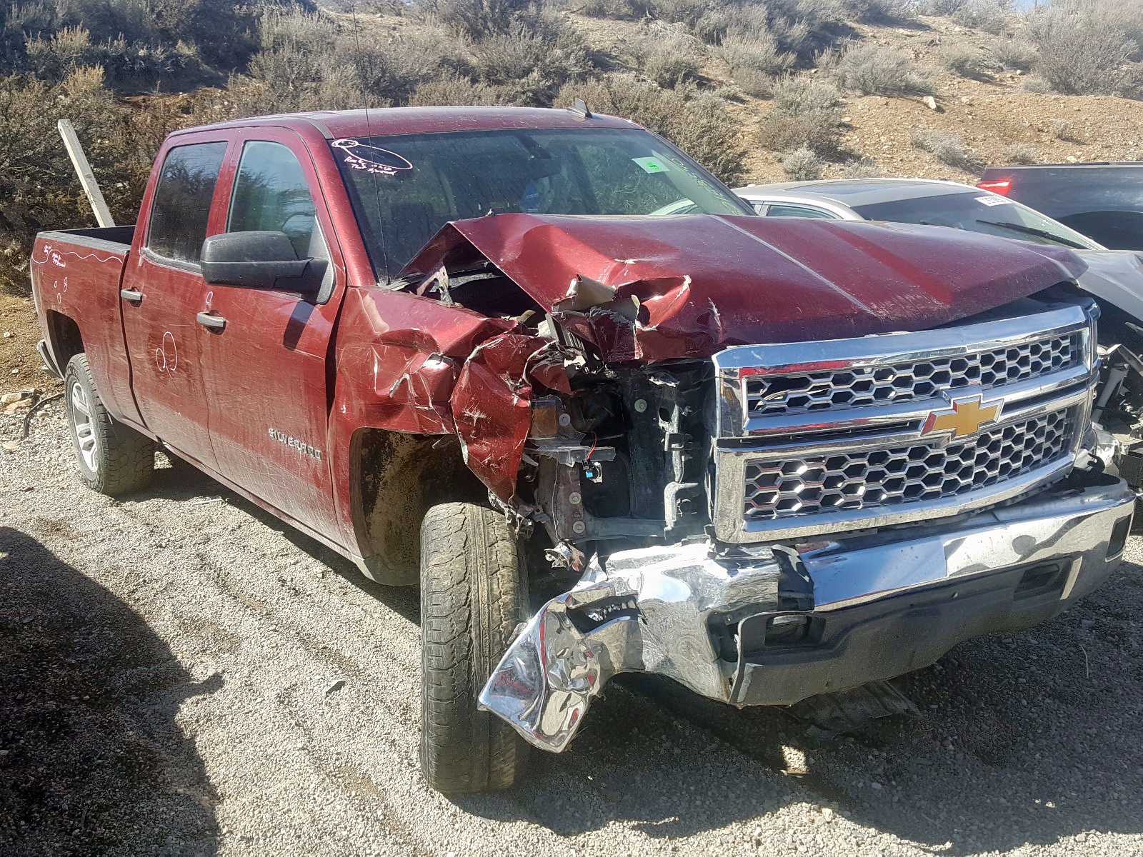 CHEVROLET SILVERADO 2014 3gcukrec1eg193667