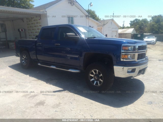 CHEVROLET SILVERADO 1500 2014 3gcukrec1eg202500