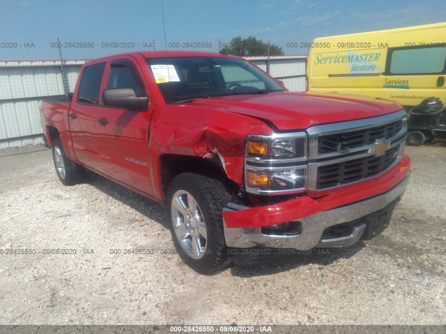 CHEVROLET SILVERADO 1500 2014 3gcukrec1eg252524