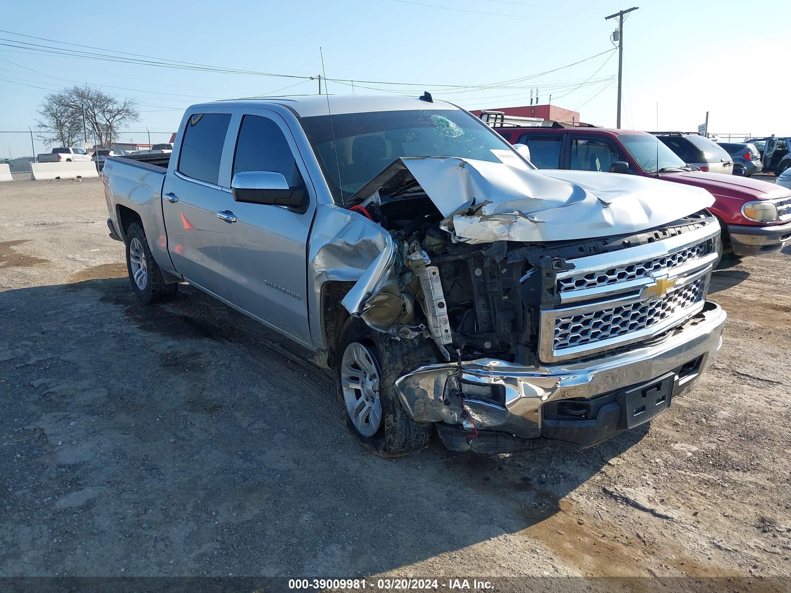 CHEVROLET SILVERADO 2014 3gcukrec1eg394176