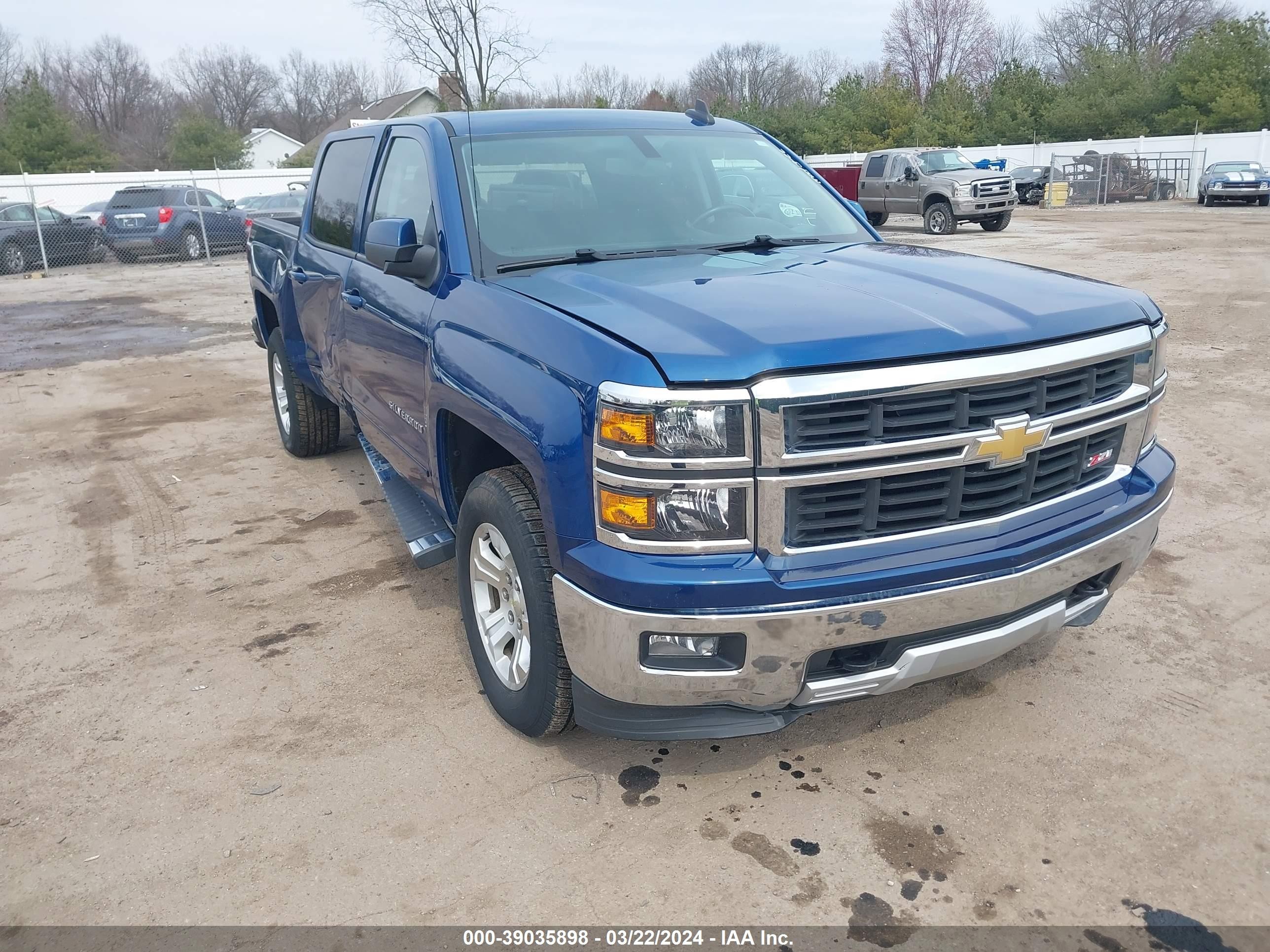 CHEVROLET SILVERADO 2015 3gcukrec1fg225650