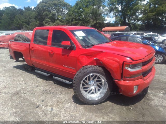 CHEVROLET SILVERADO 1500 2018 3gcukrec1jg136203