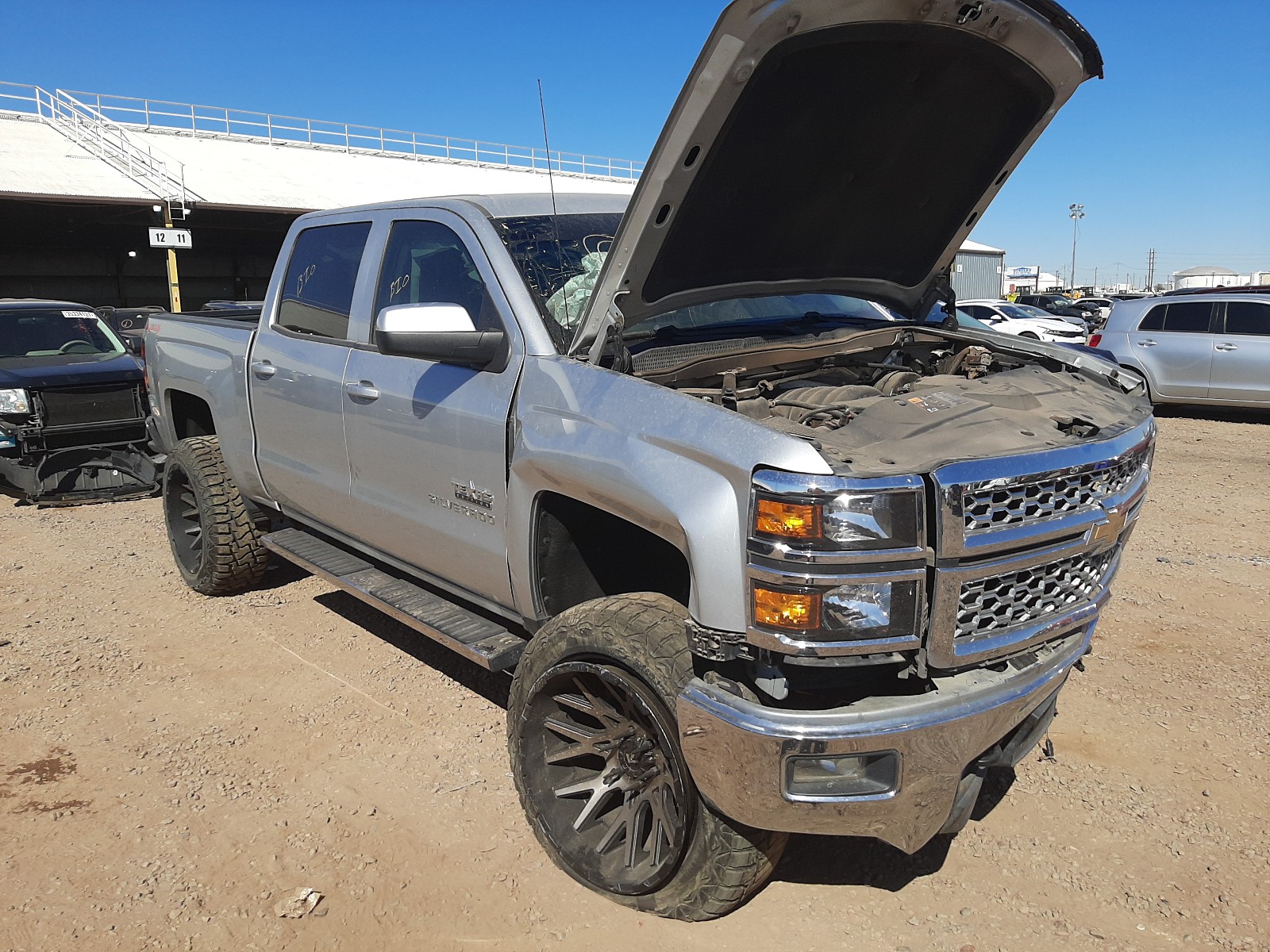 CHEVROLET SILVERADO 2014 3gcukrec2eg255870