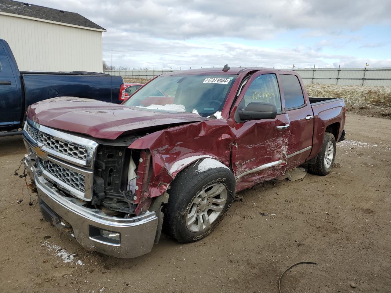 CHEVROLET SILVERADO 2014 3gcukrec2eg442476