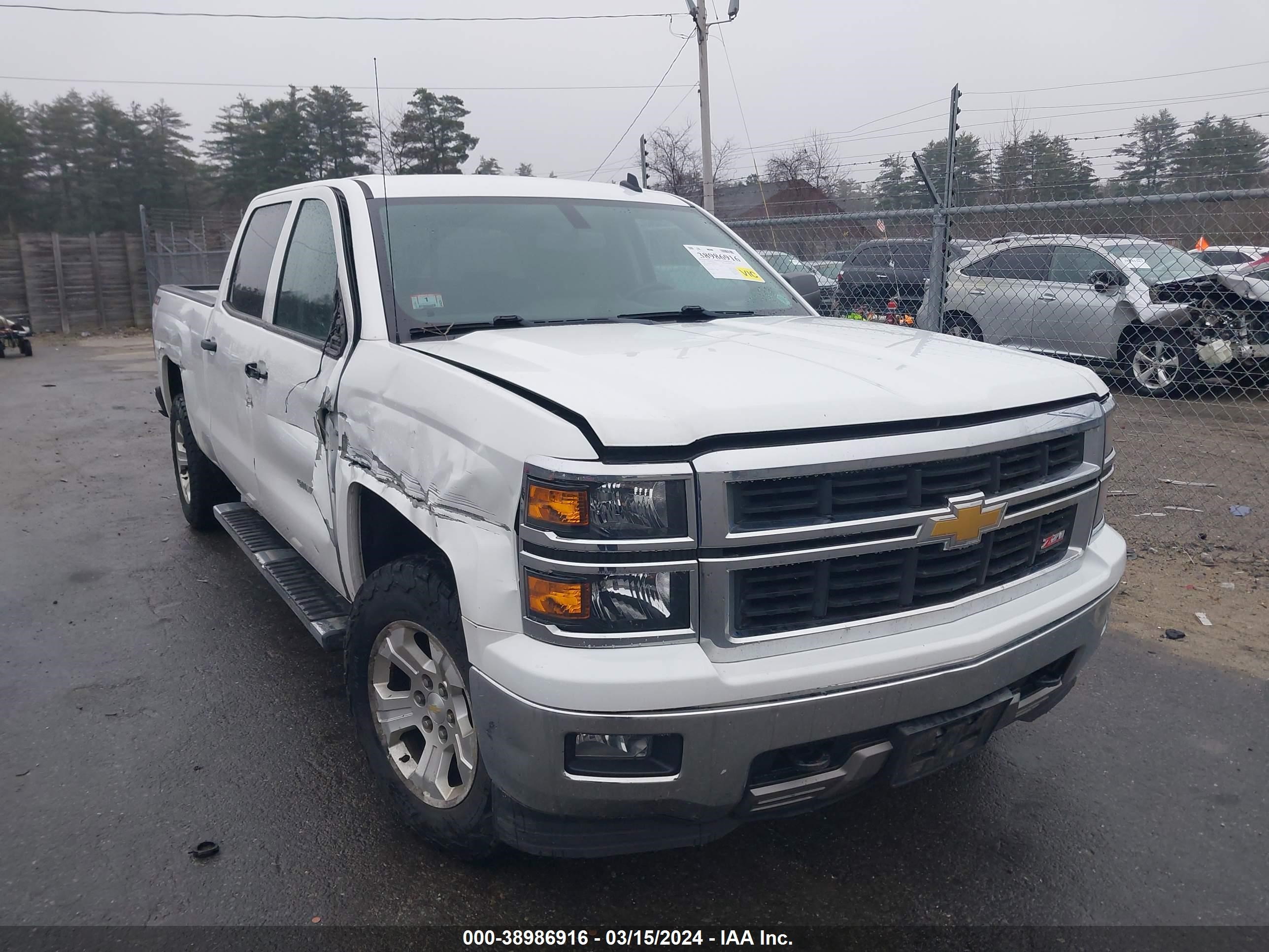 CHEVROLET SILVERADO 2014 3gcukrec2eg552816