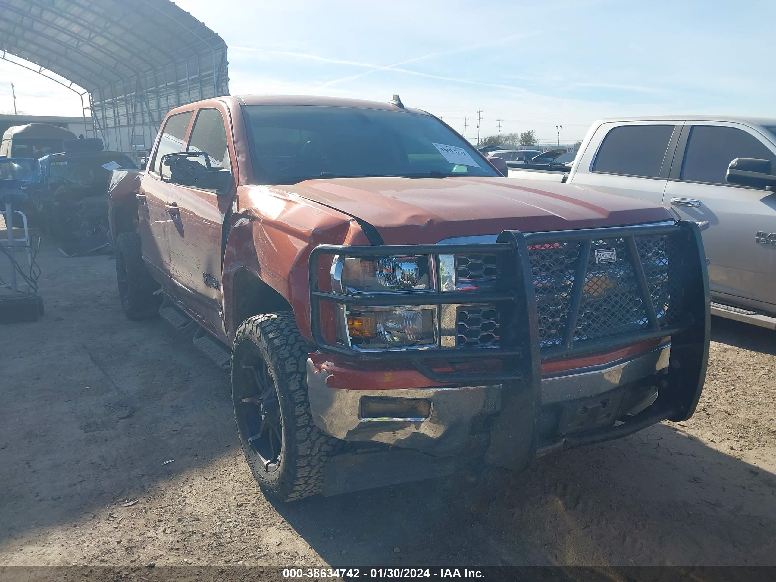 CHEVROLET SILVERADO 2015 3gcukrec2fg196224