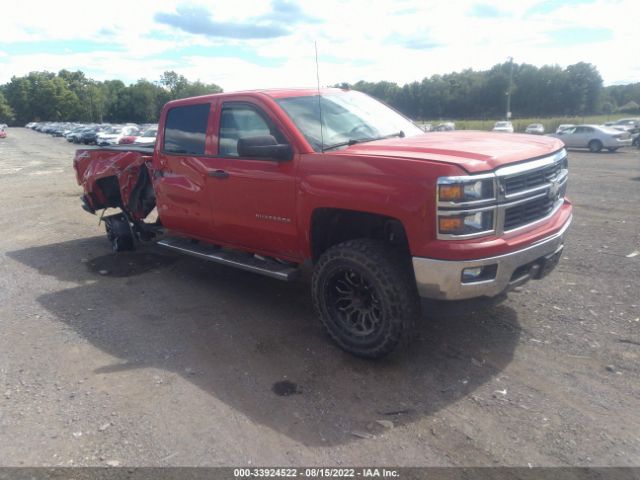 CHEVROLET SILVERADO 1500 2014 3gcukrec3eg262049