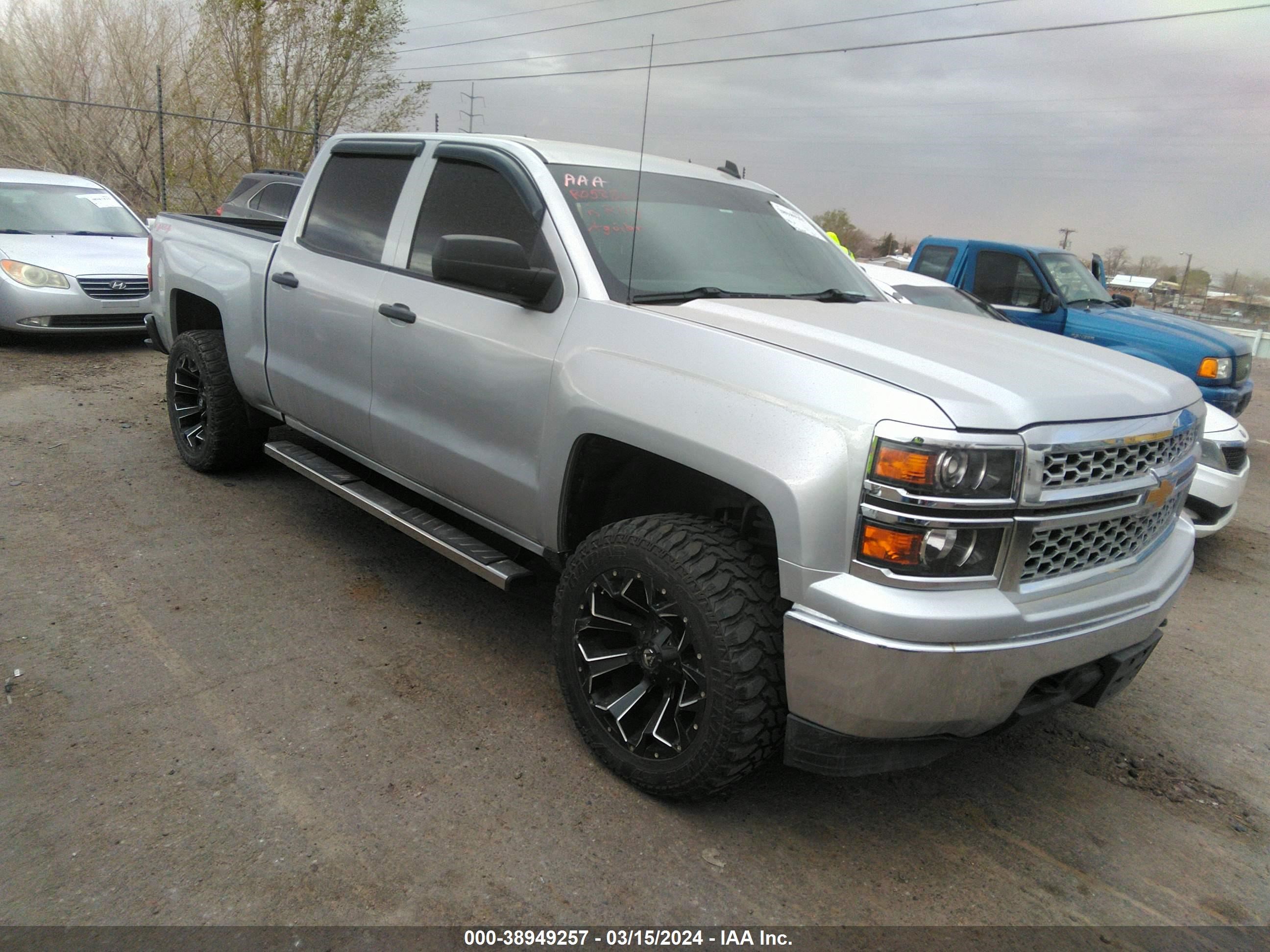 CHEVROLET SILVERADO 2014 3gcukrec3eg512650