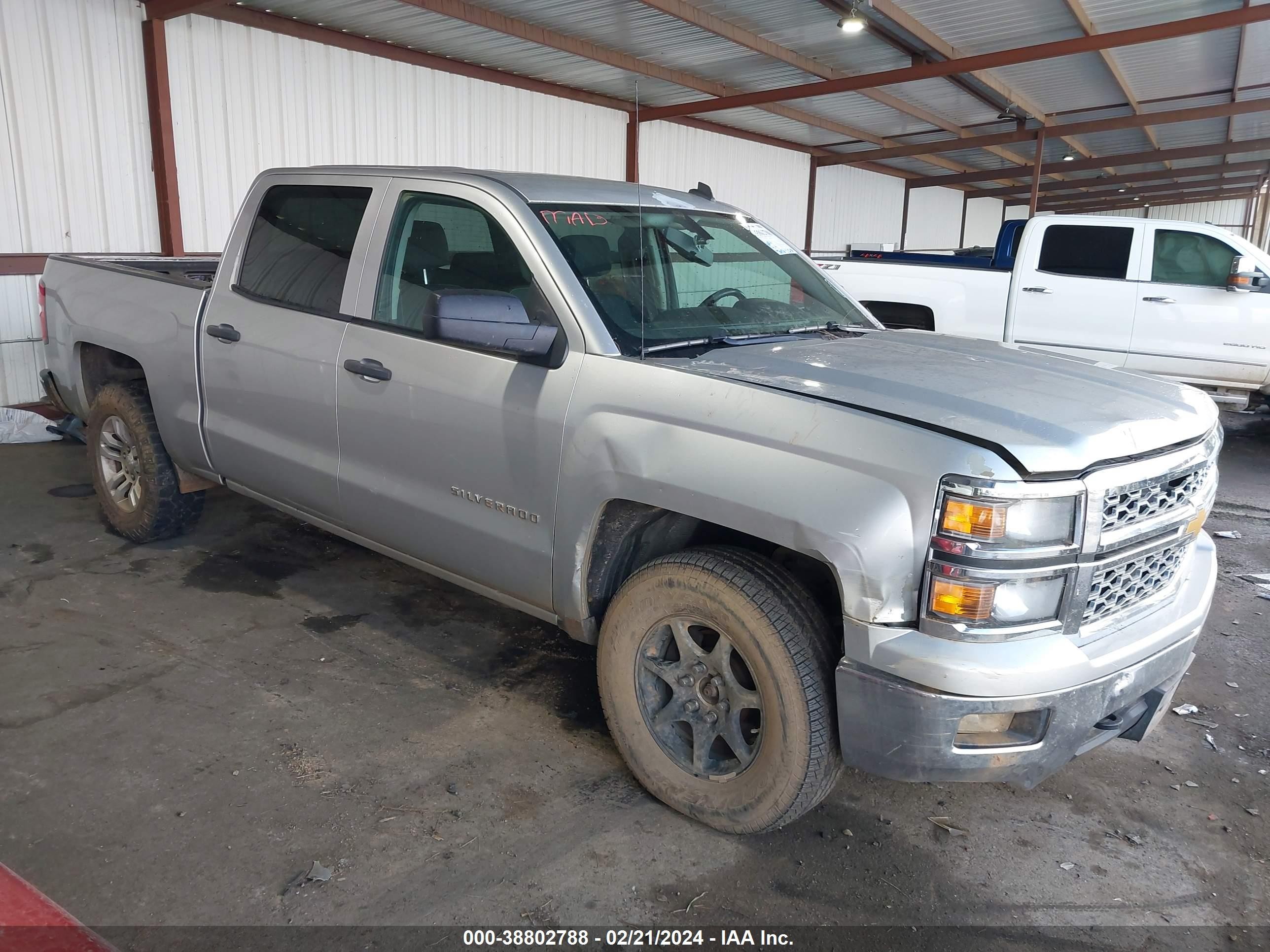 CHEVROLET SILVERADO 2014 3gcukrec3eg559497