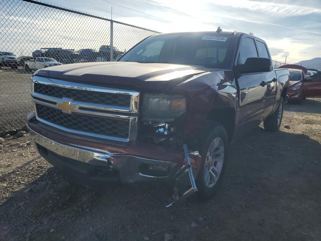 CHEVROLET SILVERADO 2014 3gcukrec4eg121166