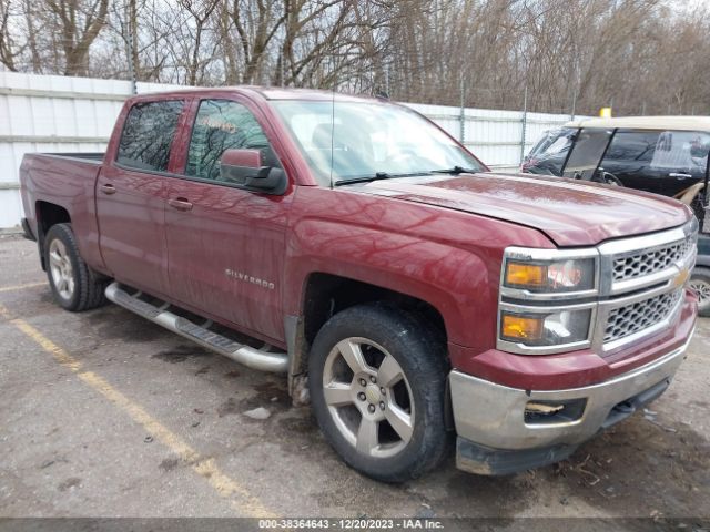 CHEVROLET SILVERADO 1500 2014 3gcukrec4eg242473