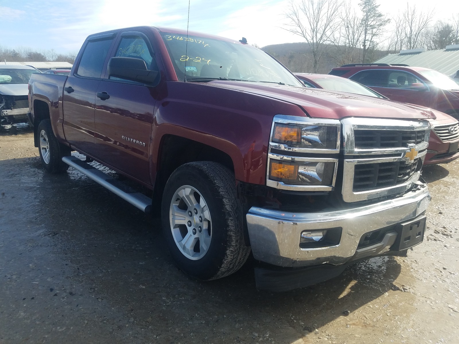 CHEVROLET SILVERADO 2014 3gcukrec4eg558908