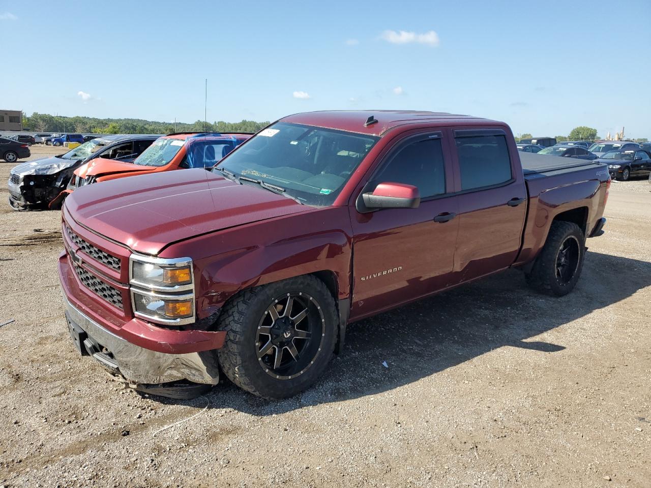 CHEVROLET SILVERADO 2014 3gcukrec5eg121161