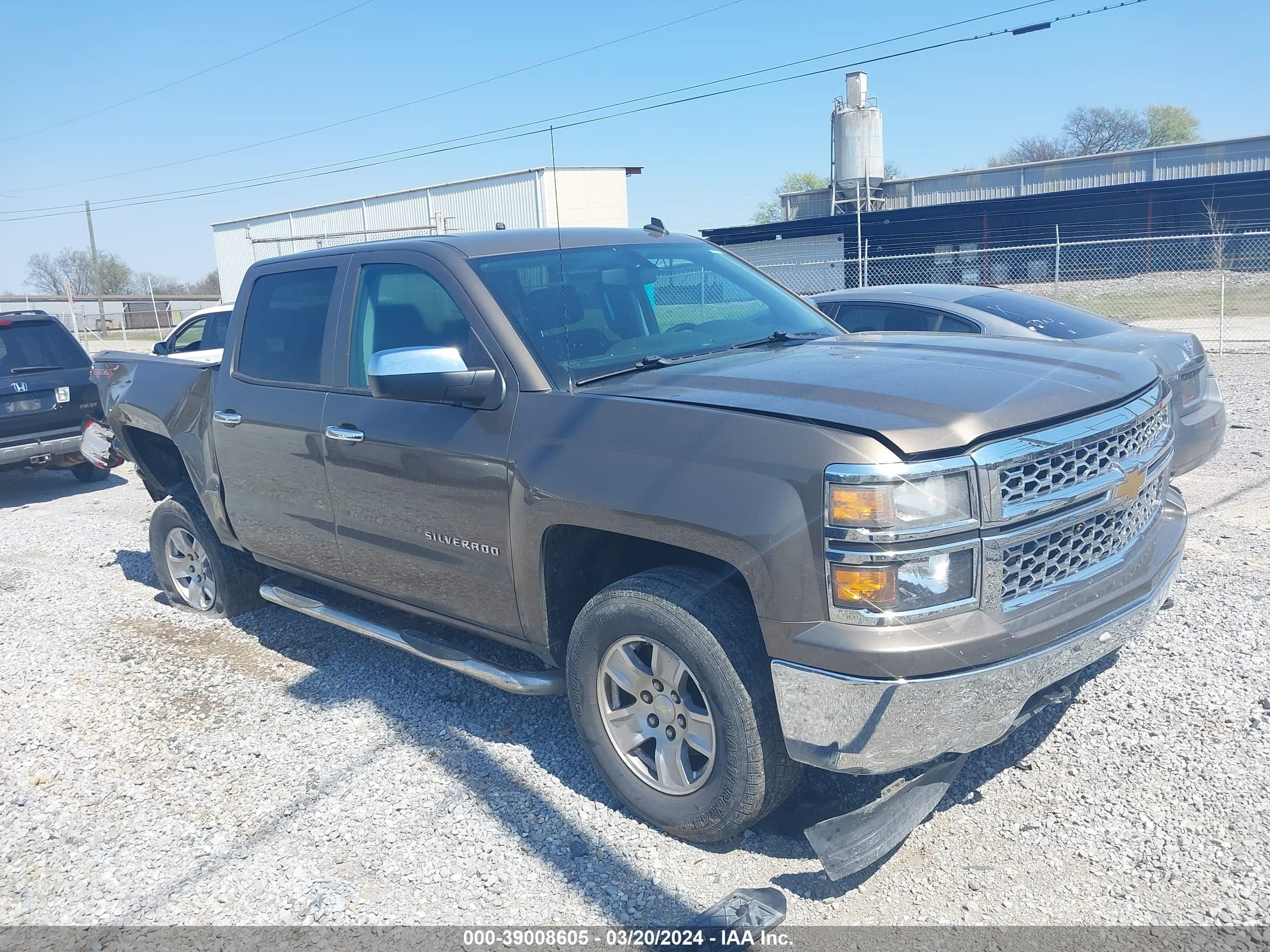 CHEVROLET SILVERADO 2014 3gcukrec5eg321604