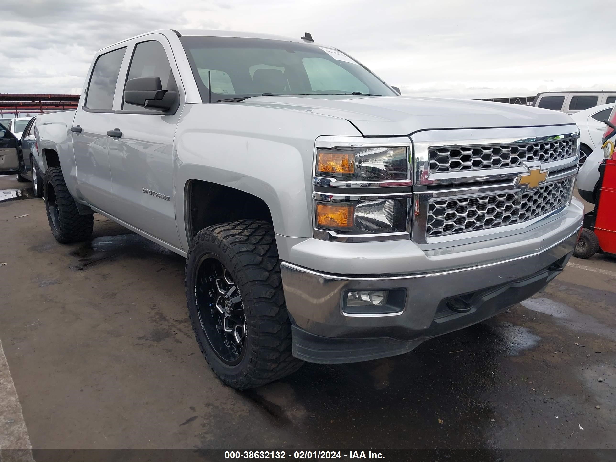 CHEVROLET SILVERADO 2014 3gcukrec5eg519552