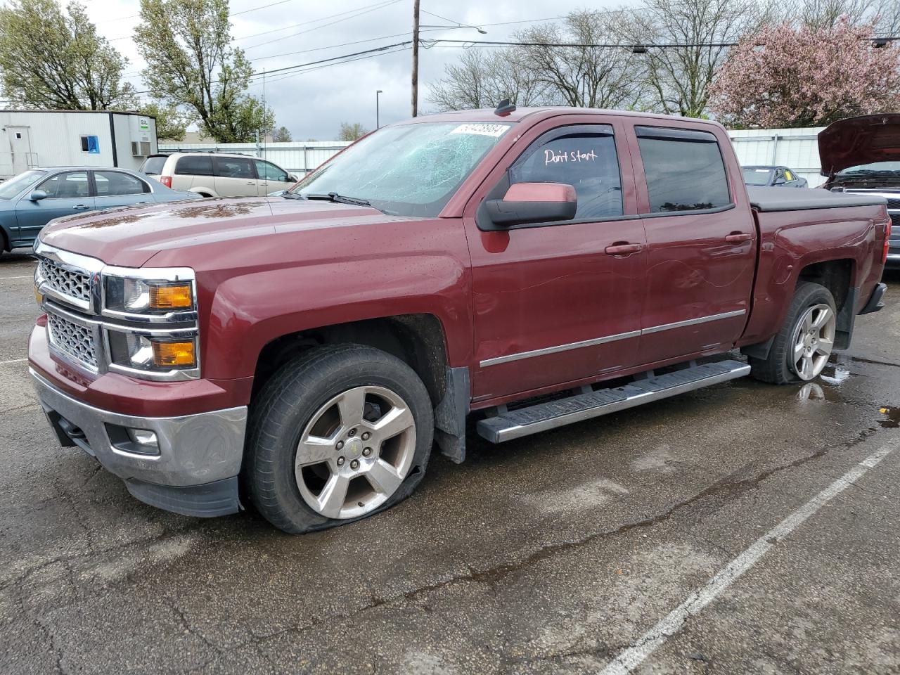 CHEVROLET SILVERADO 2014 3gcukrec5eg568279