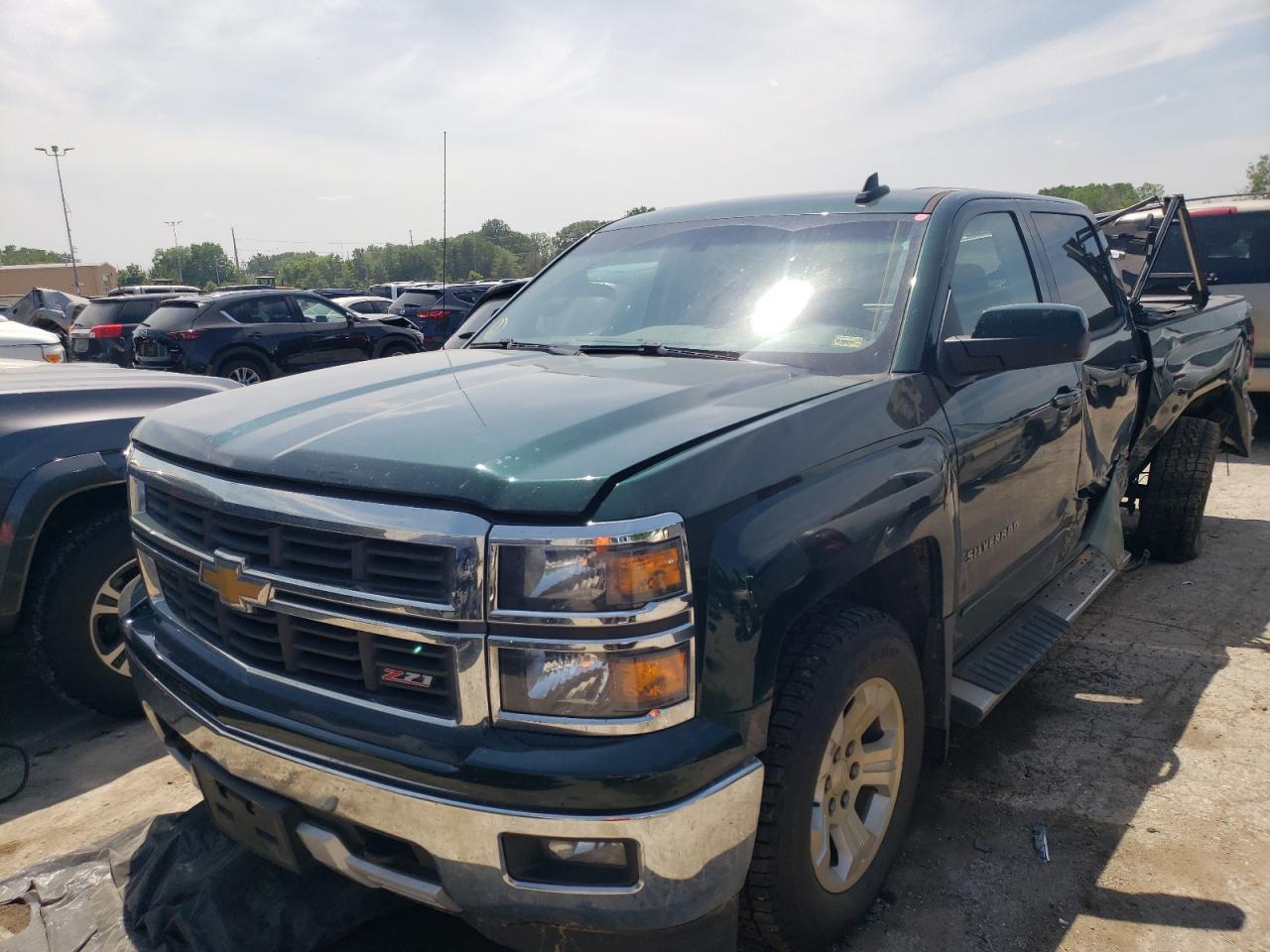 CHEVROLET SILVERADO 2015 3gcukrec5fg200329