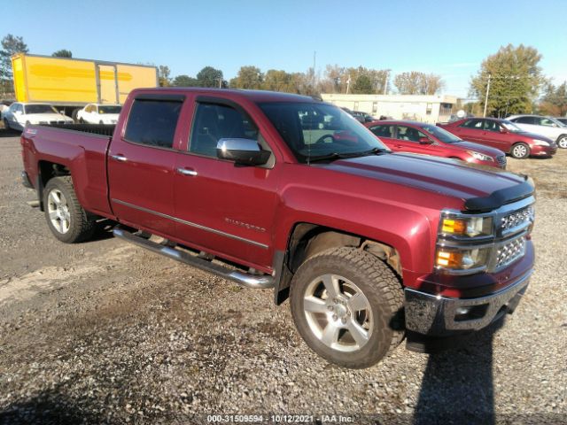 CHEVROLET SILVERADO 1500 2014 3gcukrec6eg181241