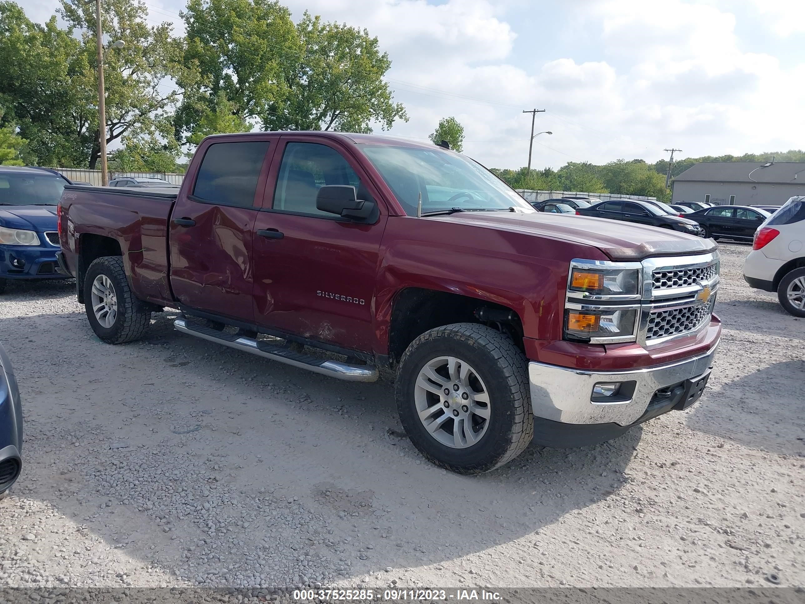 CHEVROLET SILVERADO 2014 3gcukrec6eg271666