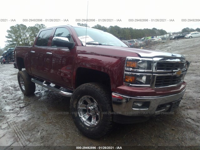 CHEVROLET SILVERADO 1500 2014 3gcukrec6eg350058