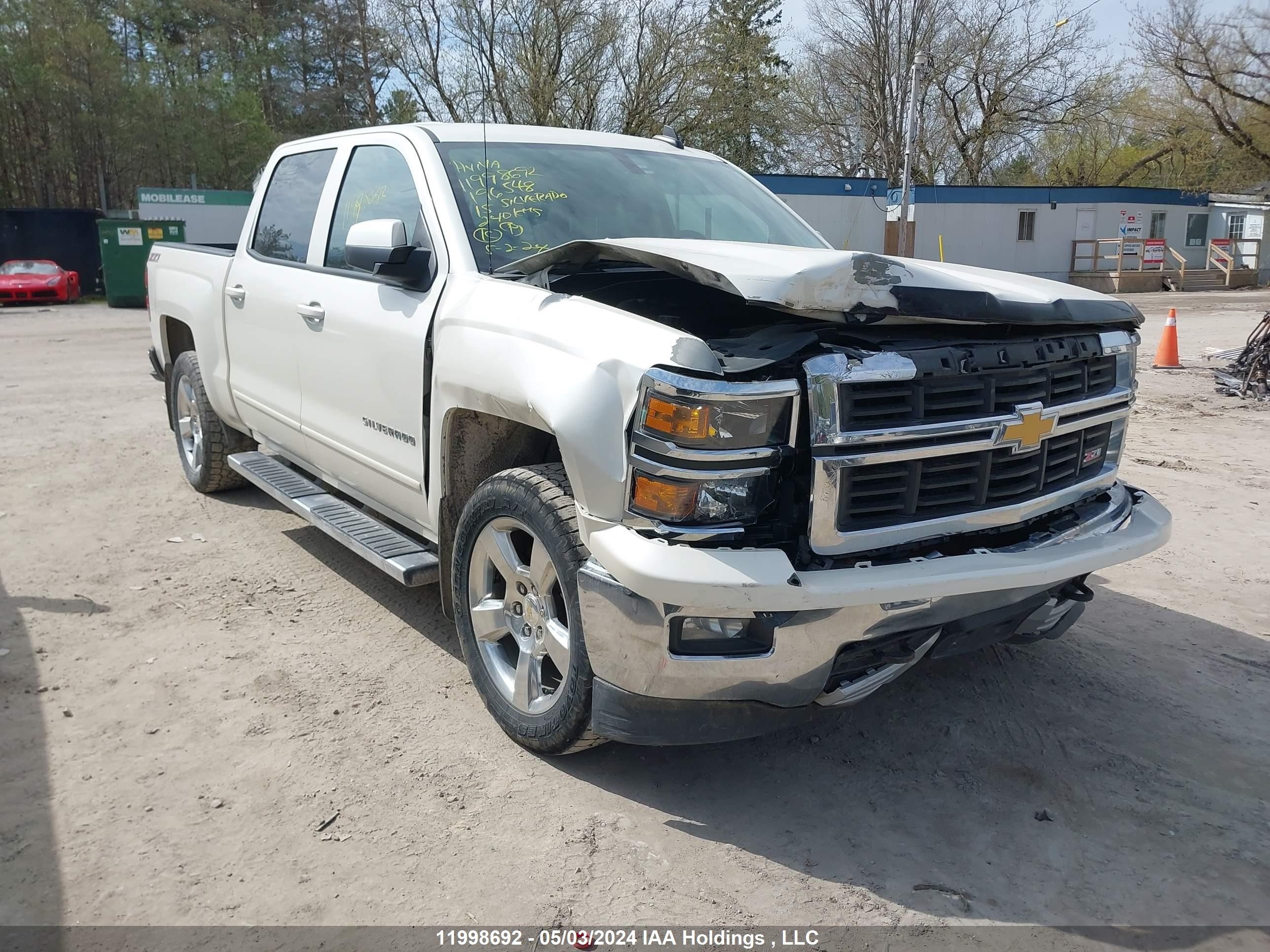 CHEVROLET SILVERADO 2015 3gcukrec6fg196548