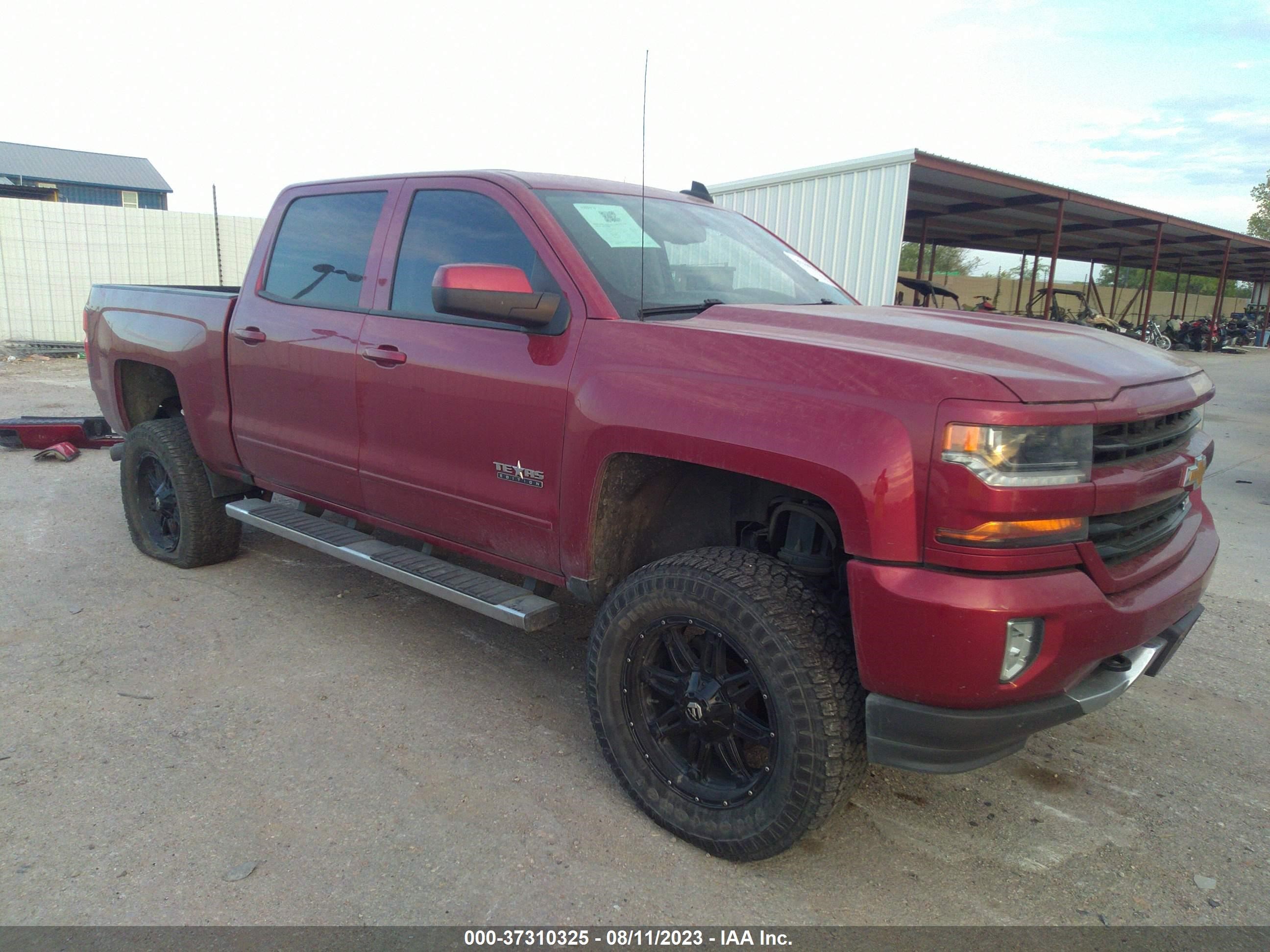 CHEVROLET SILVERADO 2018 3gcukrec6jg621193