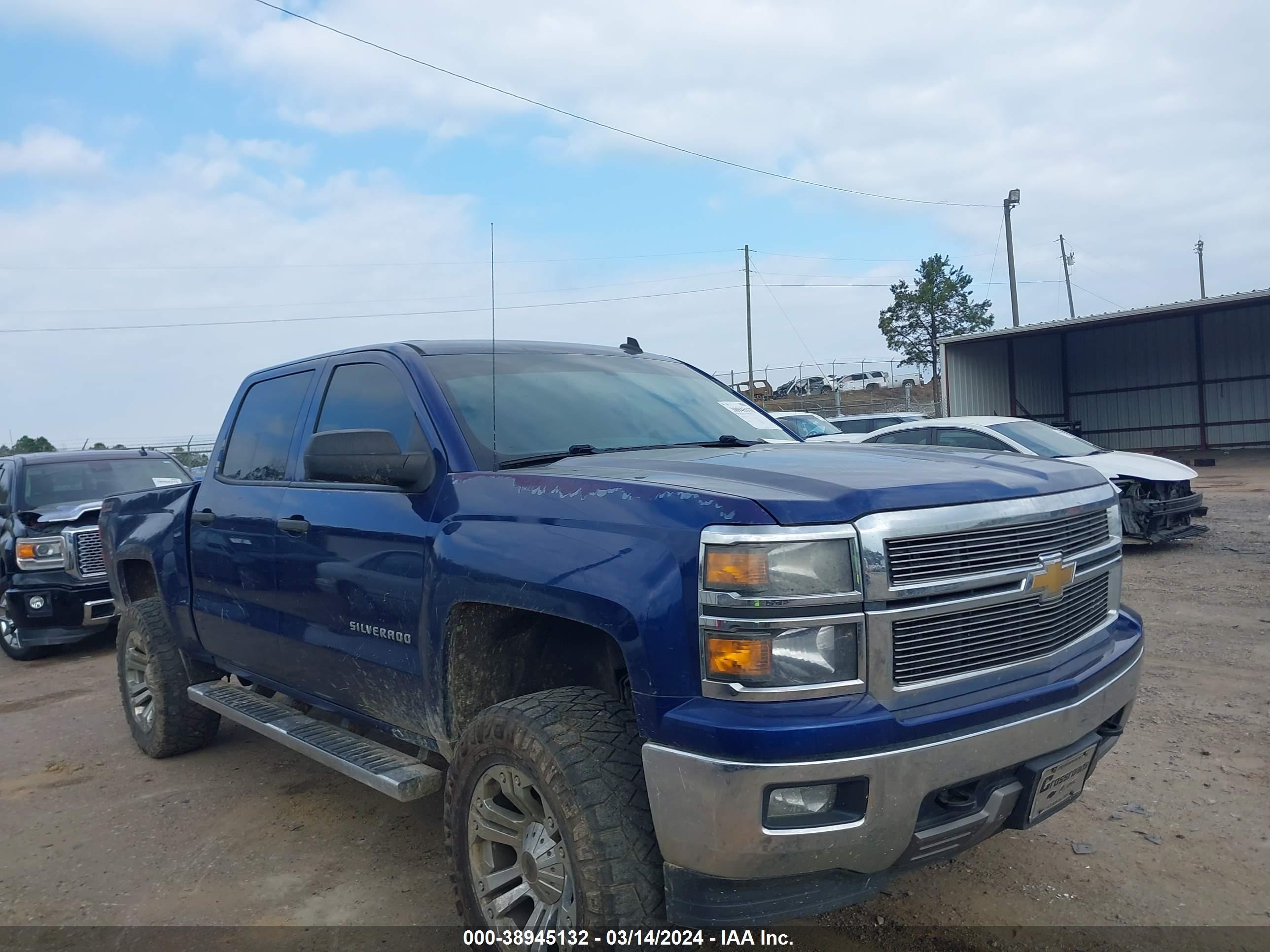 CHEVROLET SILVERADO 2014 3gcukrec7eg135546