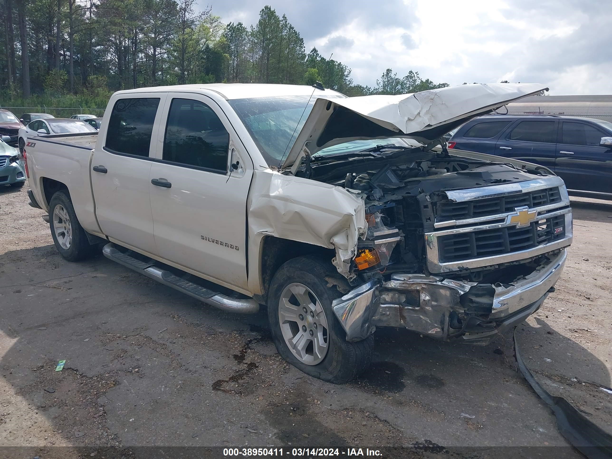 CHEVROLET SILVERADO 2014 3gcukrec7eg166151