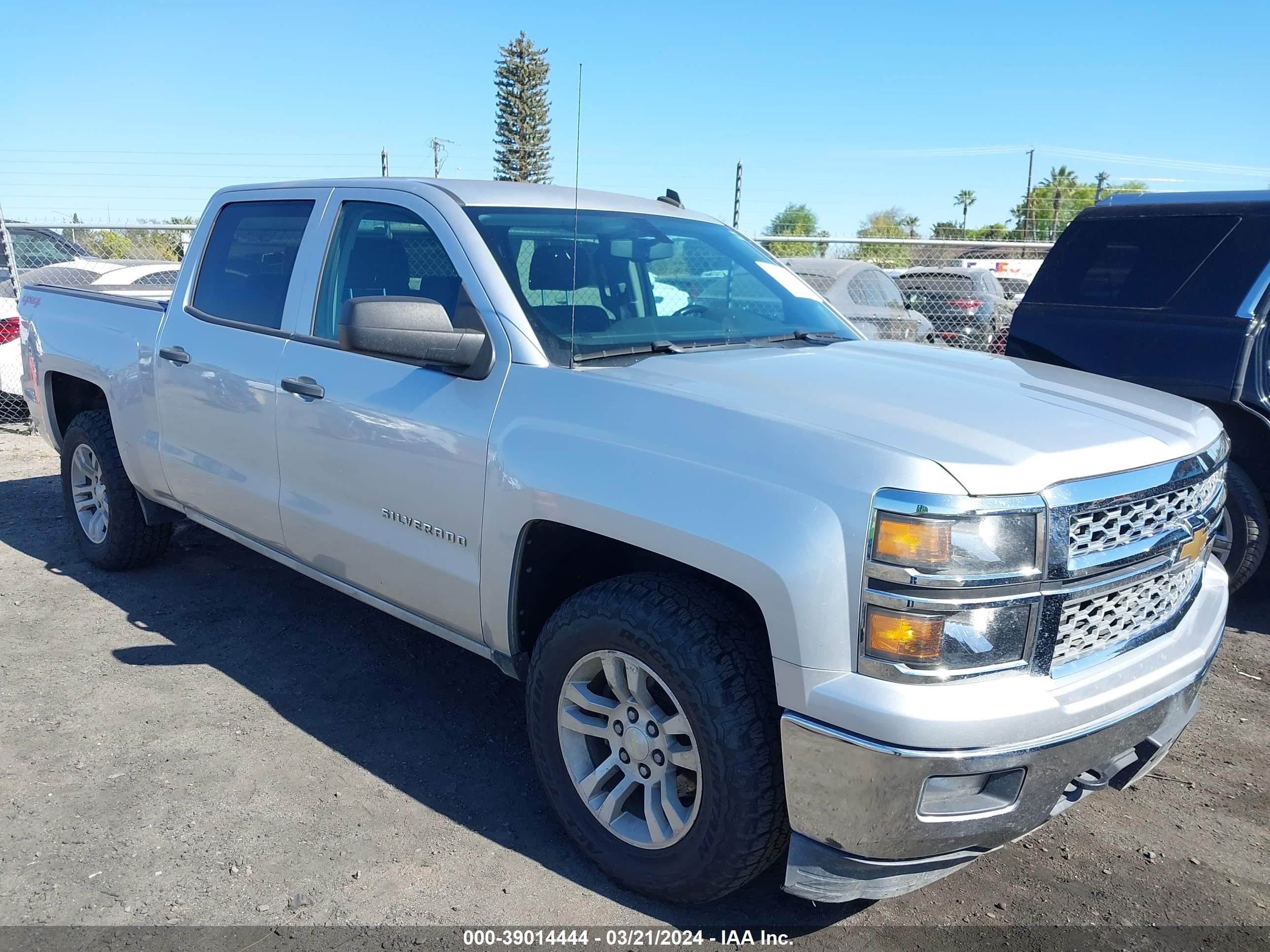 CHEVROLET SILVERADO 2014 3gcukrec7eg278643