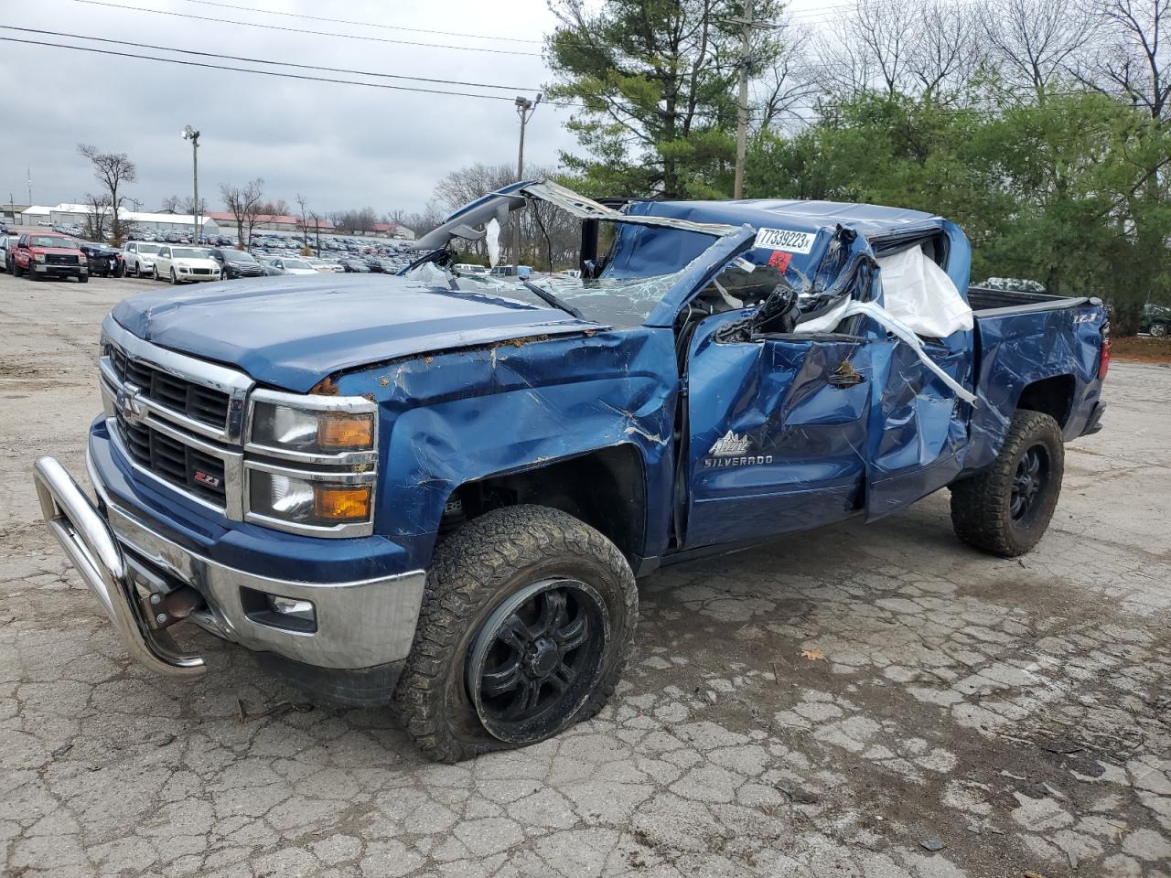 CHEVROLET SILVERADO 2015 3gcukrec7fg240010