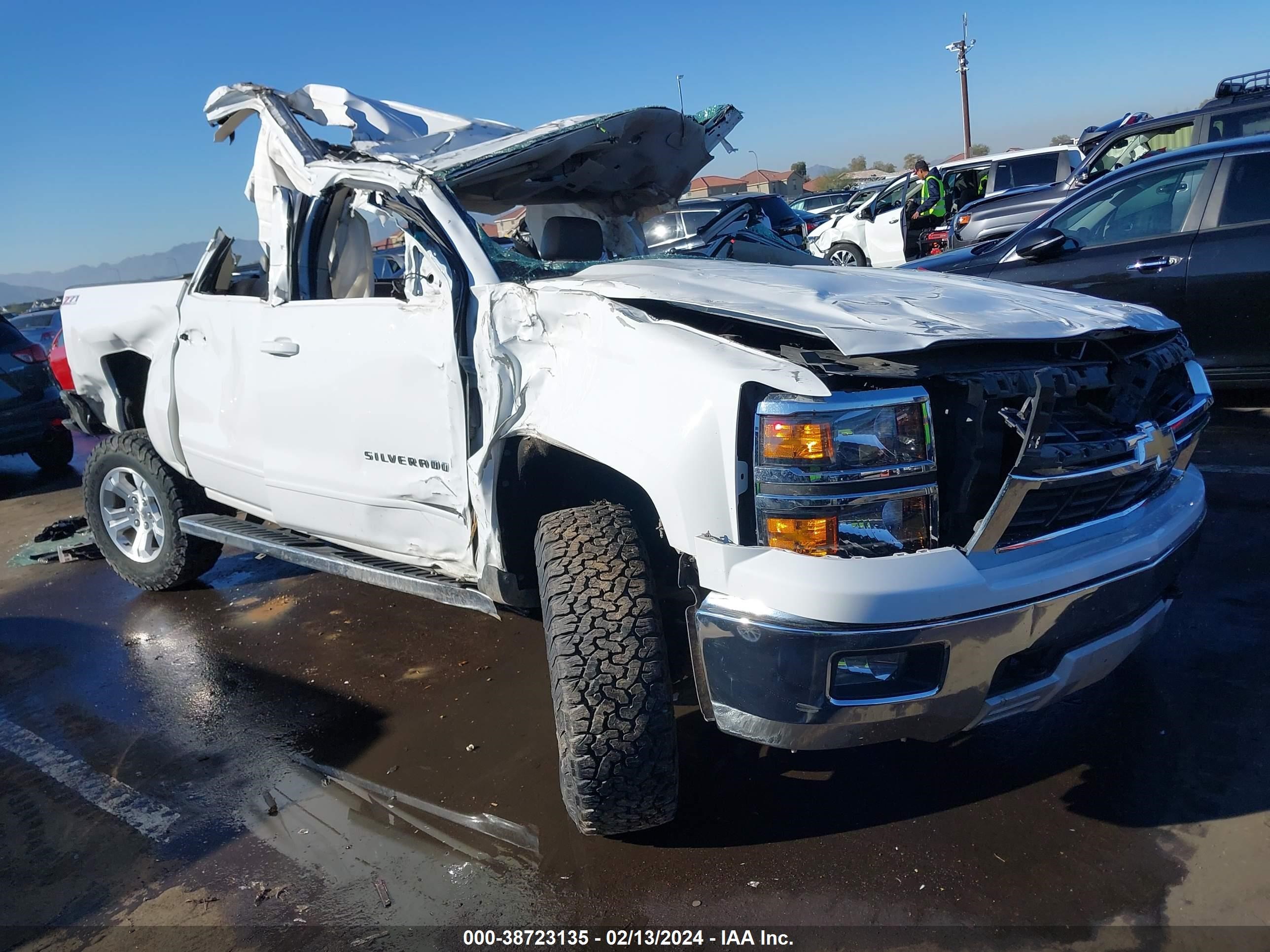 CHEVROLET SILVERADO 2015 3gcukrec7fg288672