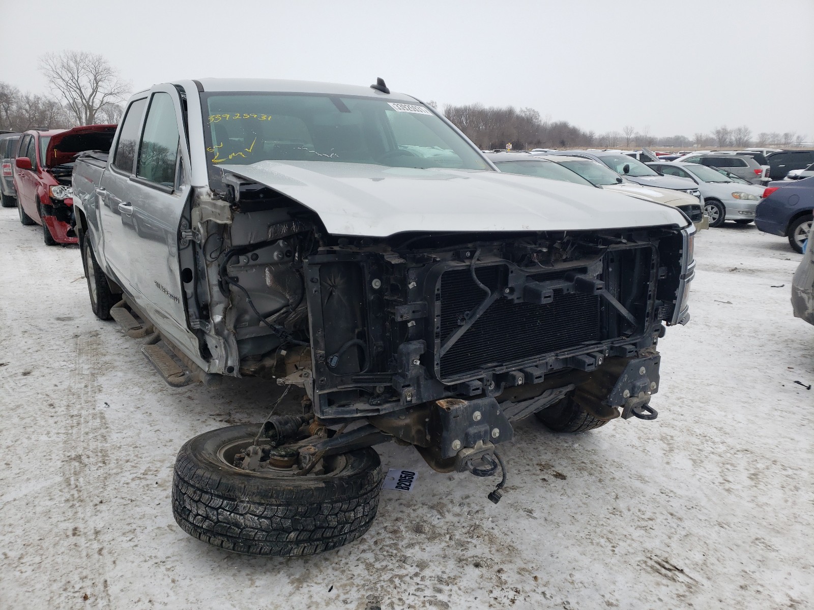 CHEVROLET SILVERADO 2015 3gcukrec8fg152244